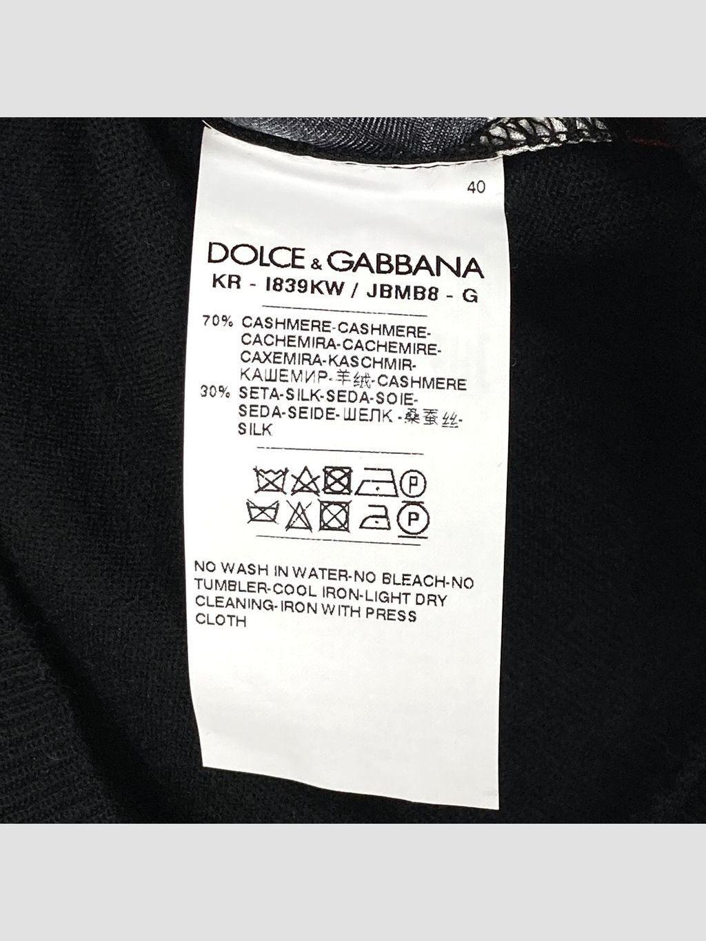Polera sin mangas DOLCE & GABBANA - Talla M (VOP01113918)-5