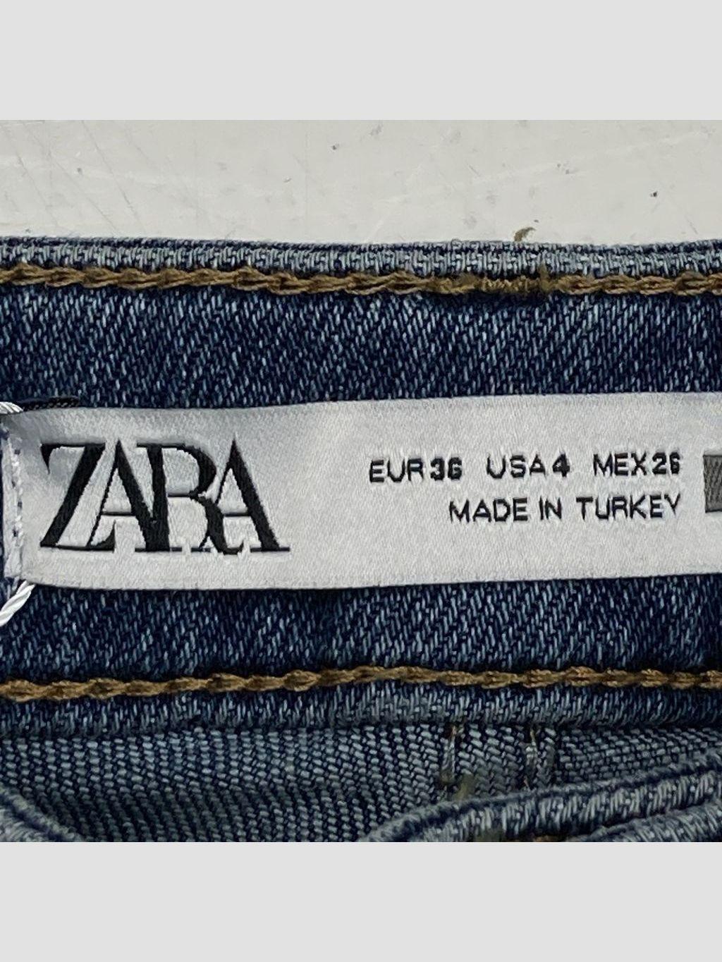 Jean ZARA - Talla 36 (VOP01105255)-1