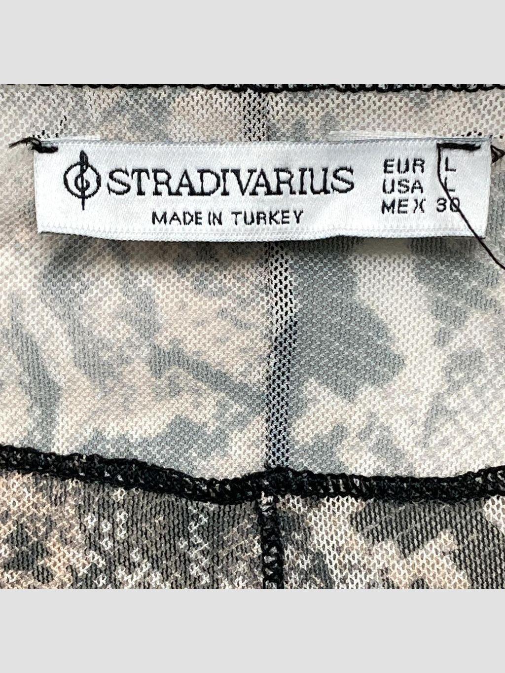 Vestido largo STRADIVARIUS - Talla L (VOP00986806)-1