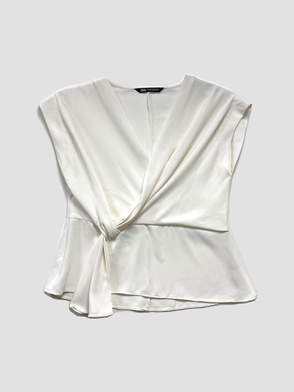 Polera sin mangas ZARA - Talla M (VOP01002615)-0