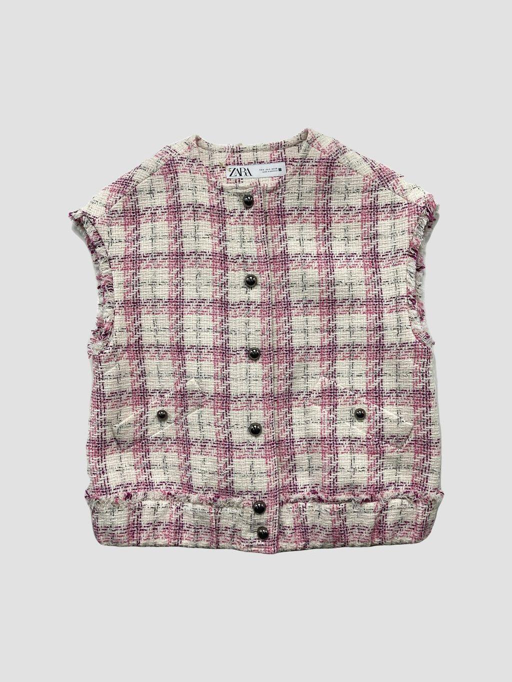 Chaqueta sin mangas ZARA - Talla S (VOP00994757)-0