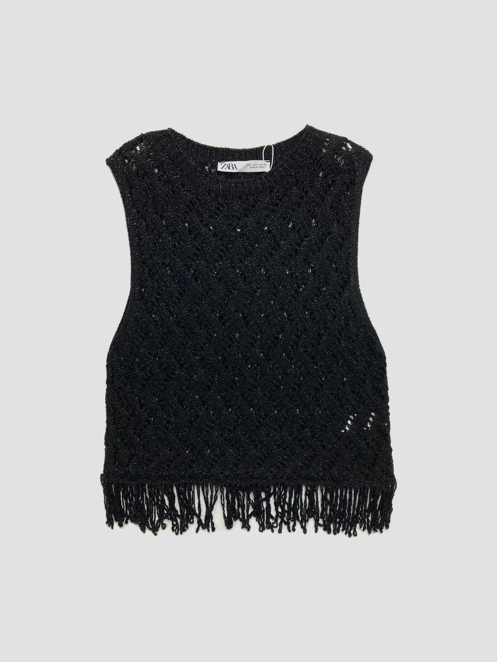 Polera ZARA - Talla L (VOP01038286)-0