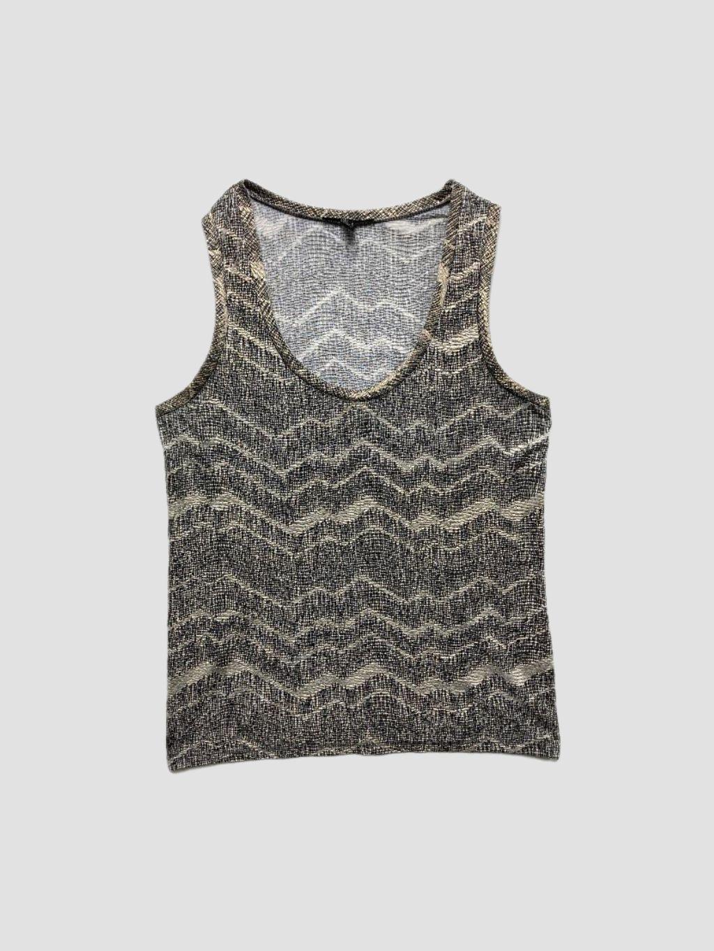 Polera sin mangas MANGO - Talla M (VOP00771672)-0