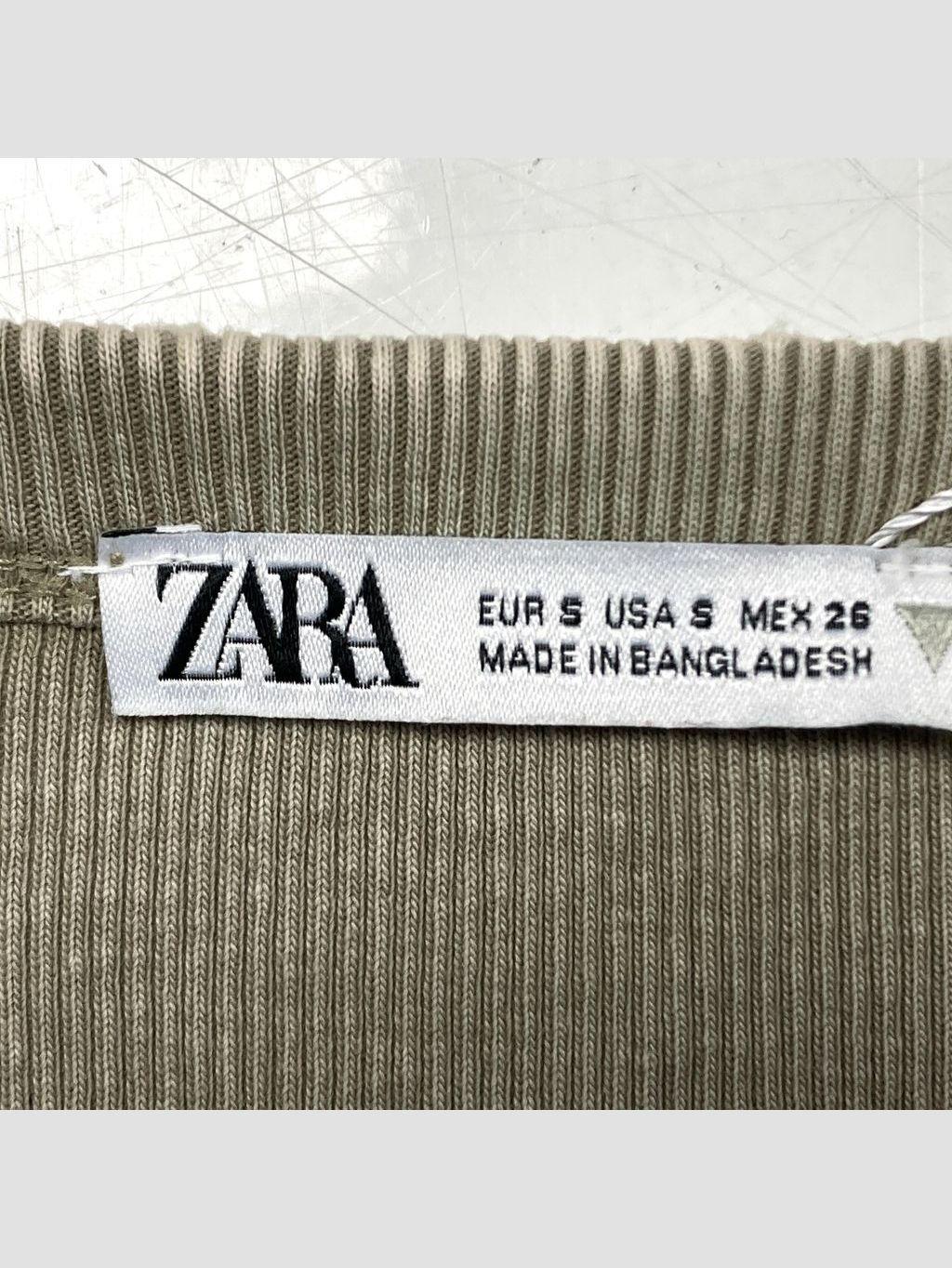 Polera sin mangas ZARA - Talla S (VOP01164425)-1