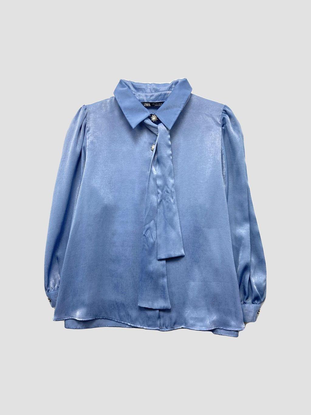 Camisa ZARA - Talla L (VOP00957472)-0