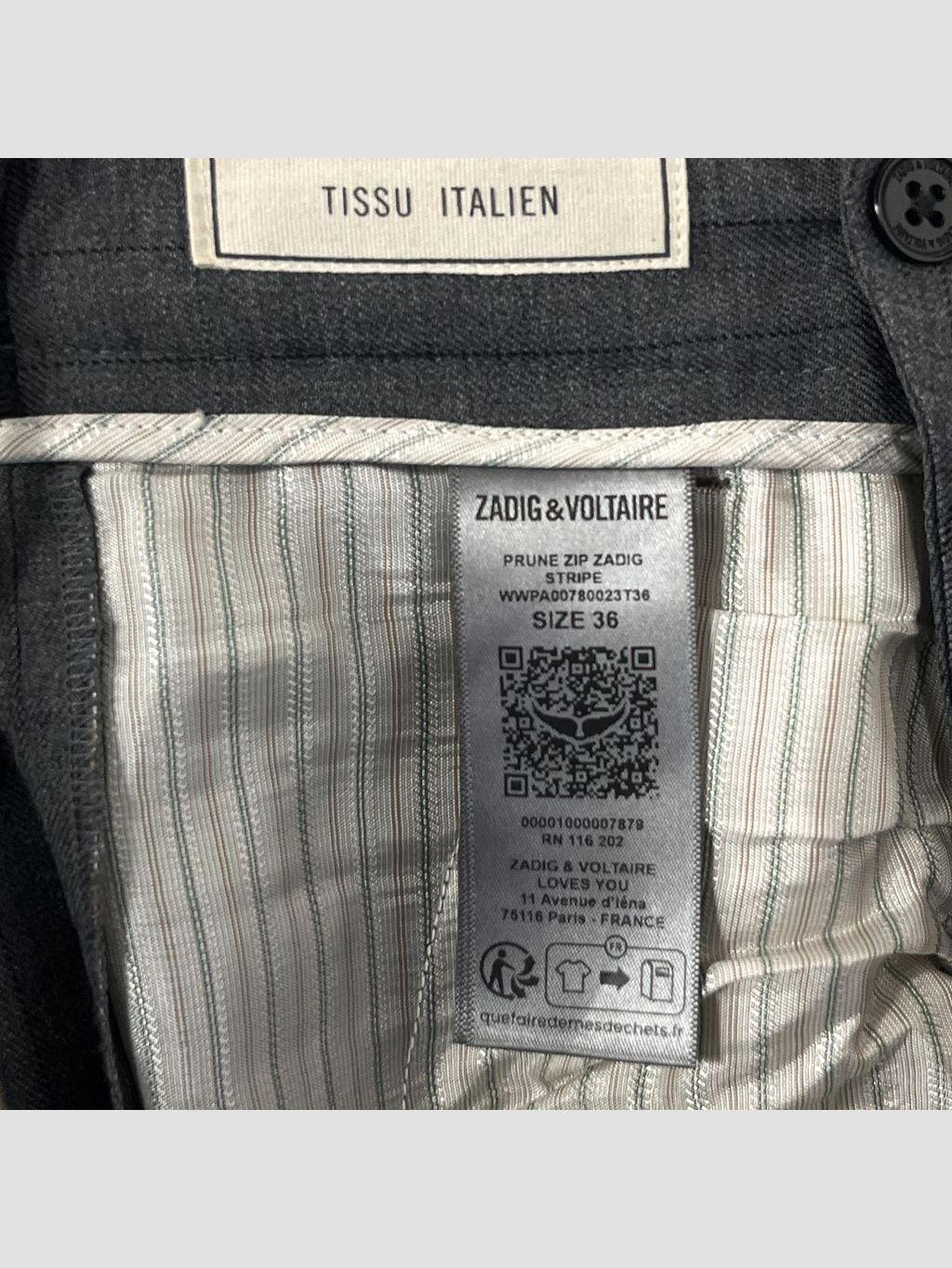 Pantalón ZADIG & VOLTAIRE - Talla 36 (VOP01189446)-4
