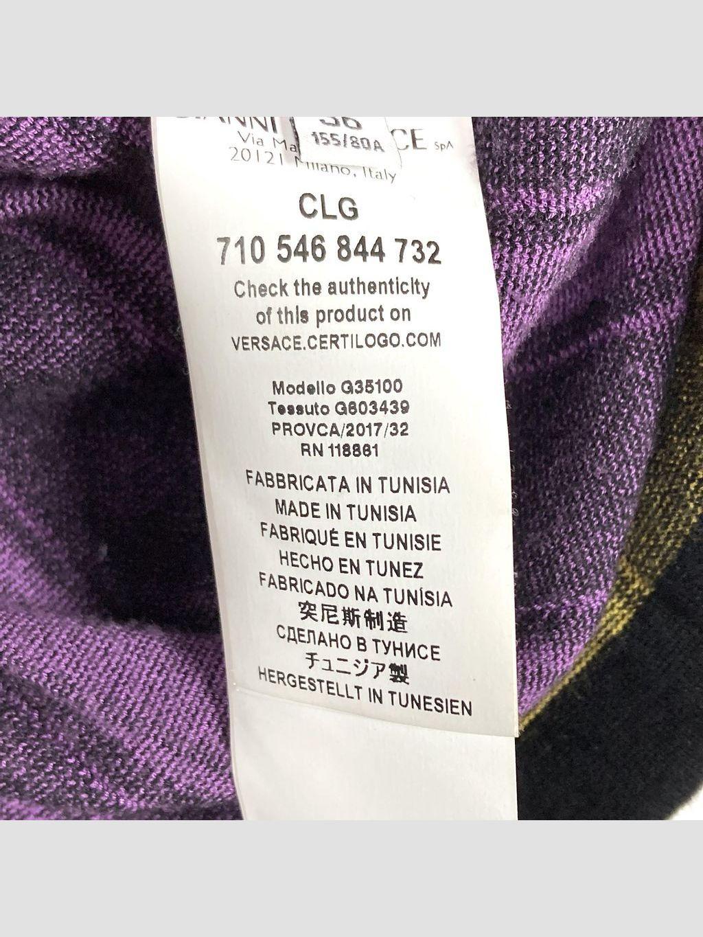 Vestido corto VERSACE - Talla S (VOP01151479)-3