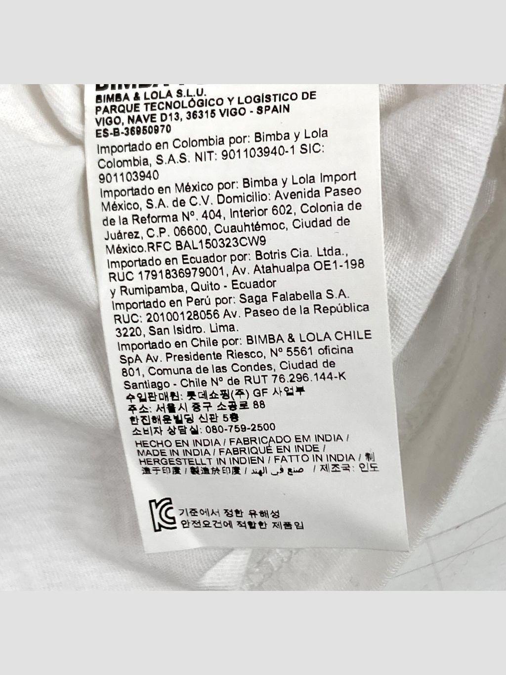 Polera sin mangas BIMBA Y LOLA - Talla M (VOP01143216)-2