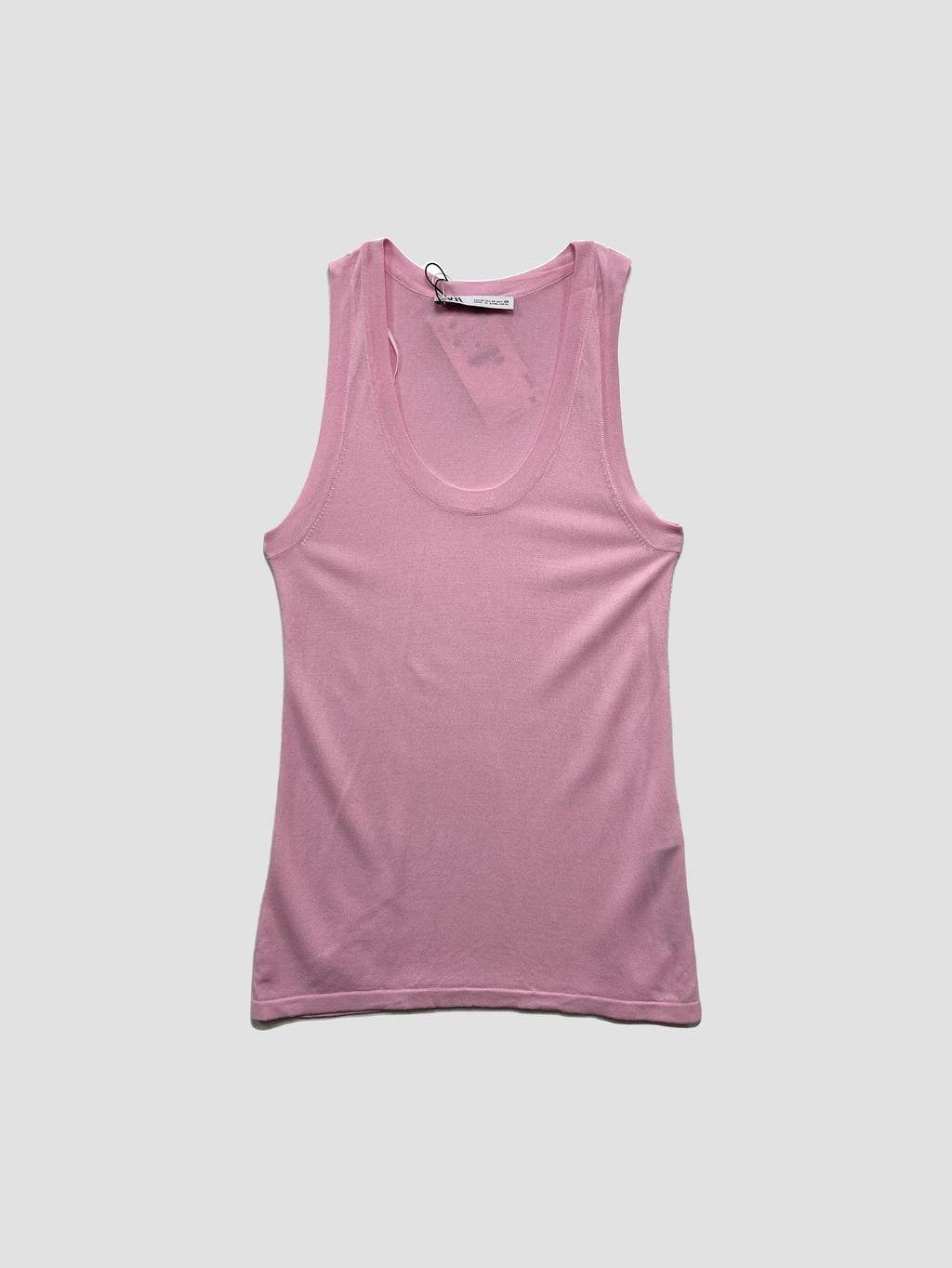 Polera sin mangas ZARA - Talla M (VOP01070669)-0