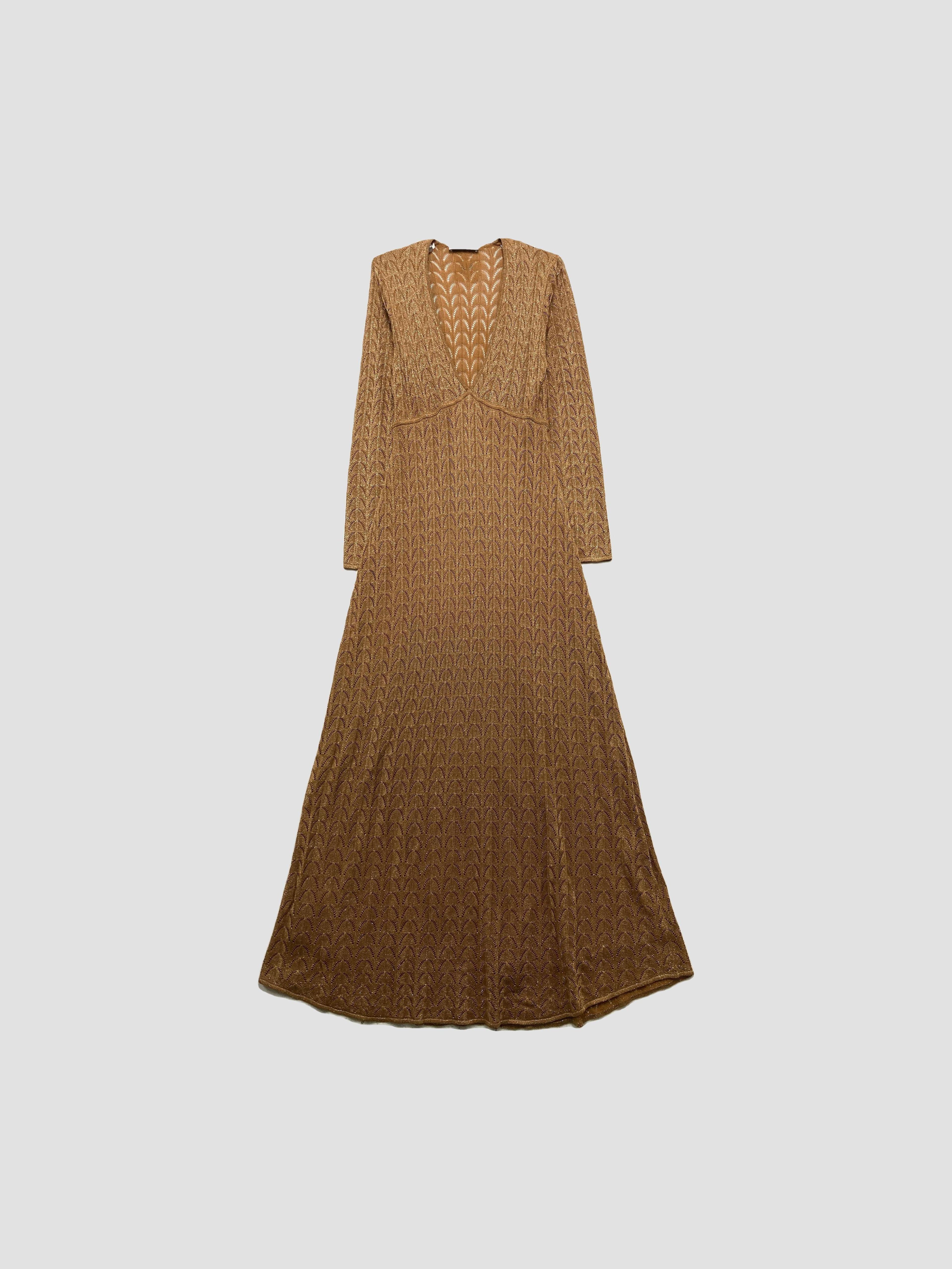 Vestido largo ZARA - Talla S (VOP01037720)-0