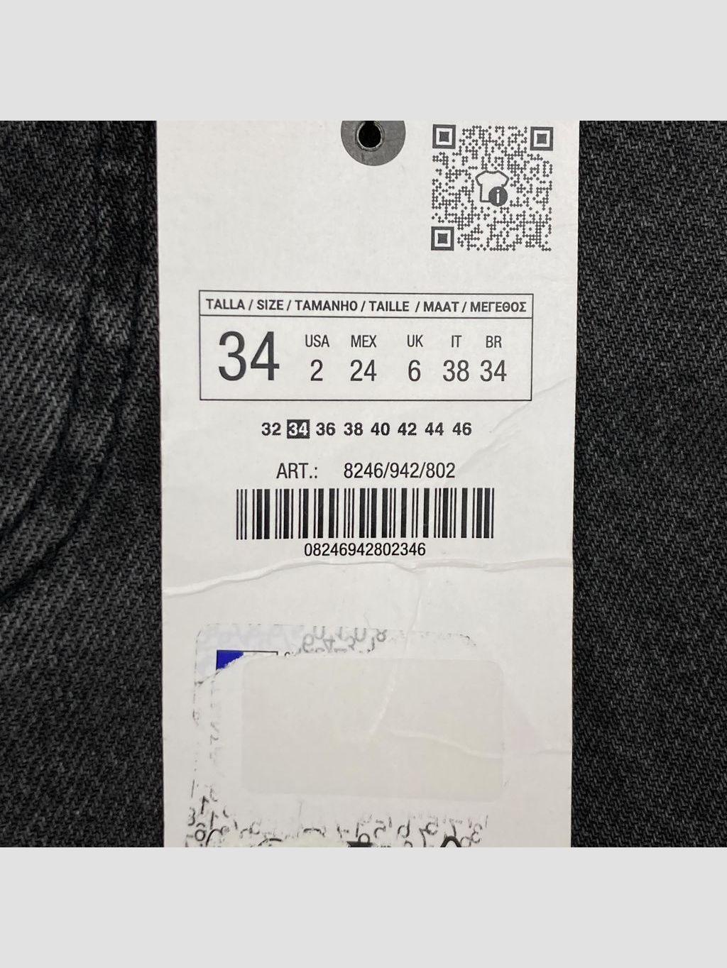 Jean ZARA - Talla 34 (VOP01102544)-3