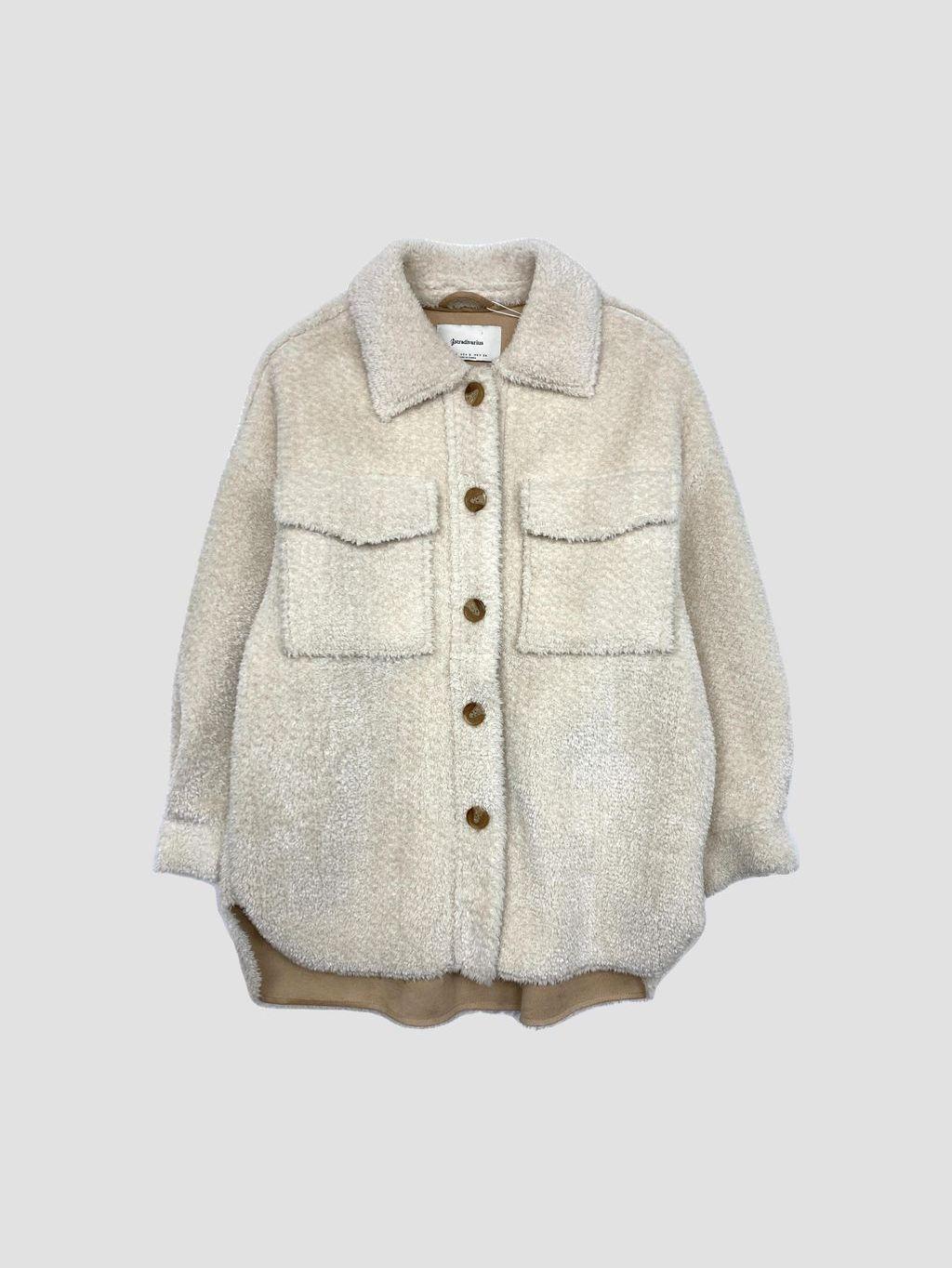 Chaqueta de abrigo STRADIVARIUS - Talla S (VOP01130681)-0