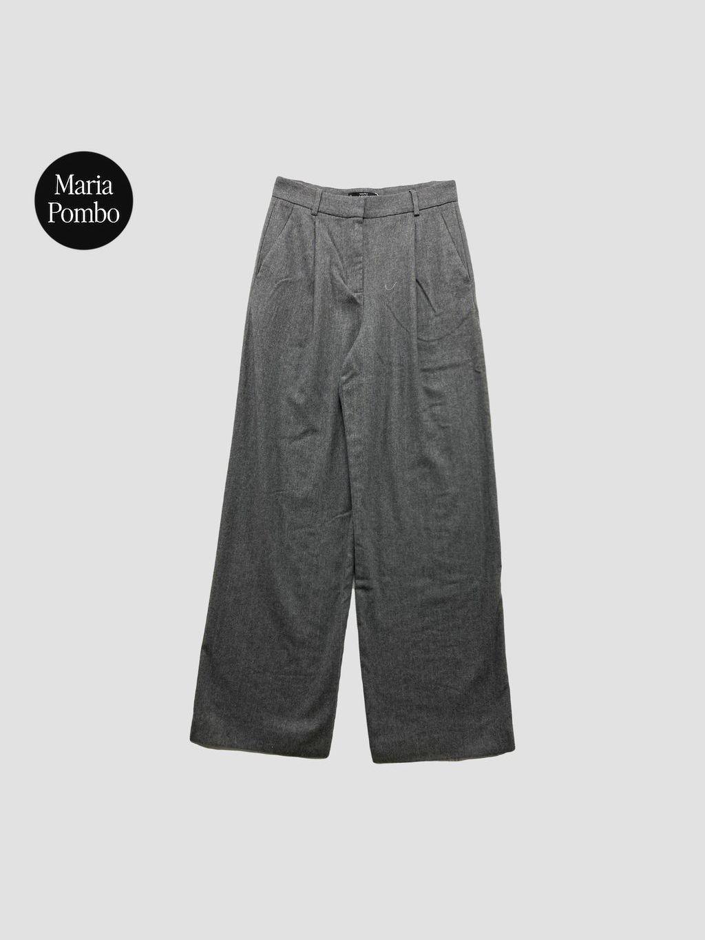 MARIA POMBO Pantalón MANGO - Talla 36 (VOP01005189)-0