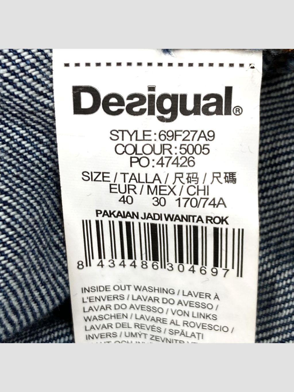Falda corta DESIGUAL - Talla 40 (VOP01098477)-2
