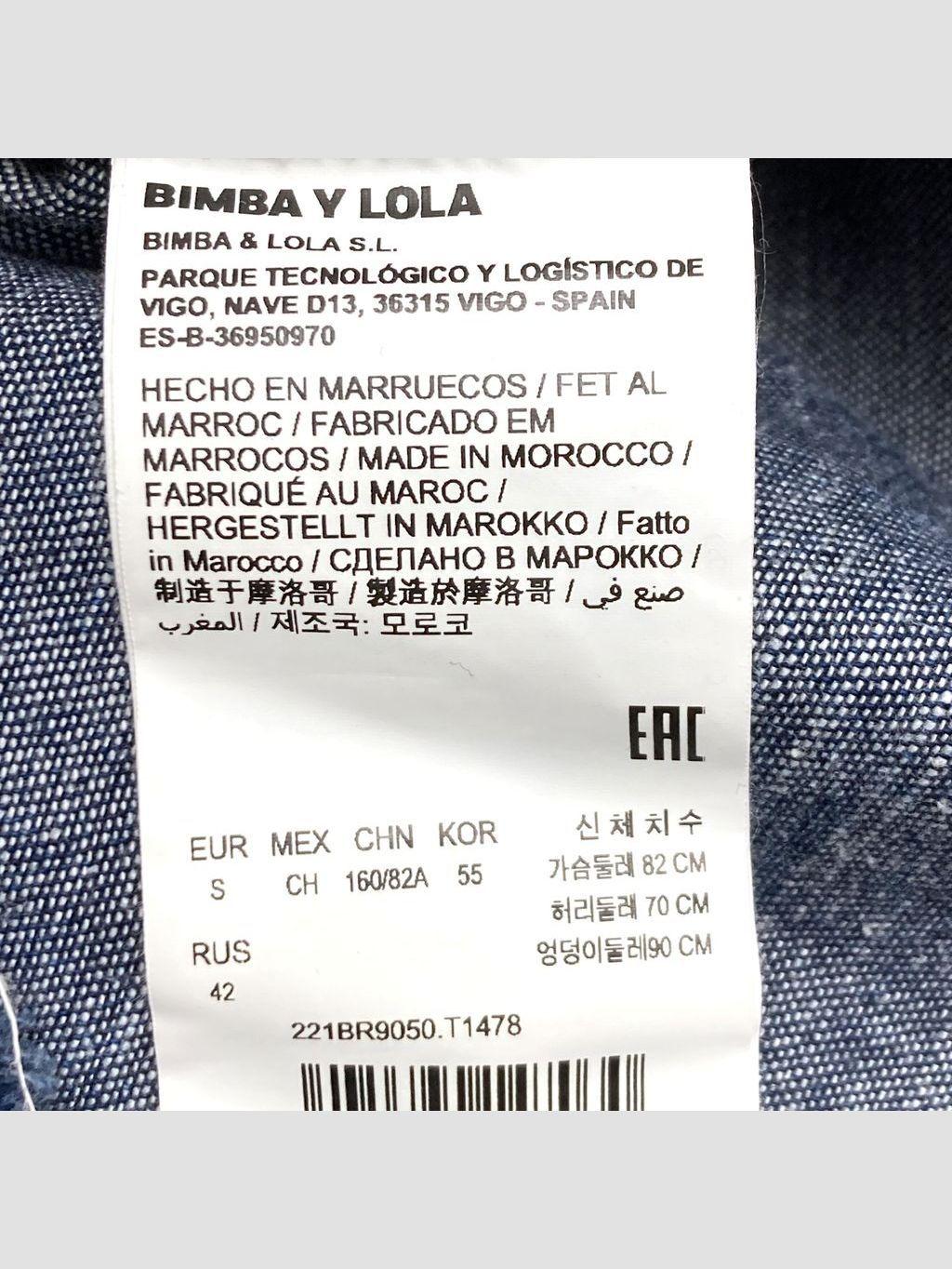 Vestido corto BIMBA Y LOLA - Talla S (VOP01041672)-3