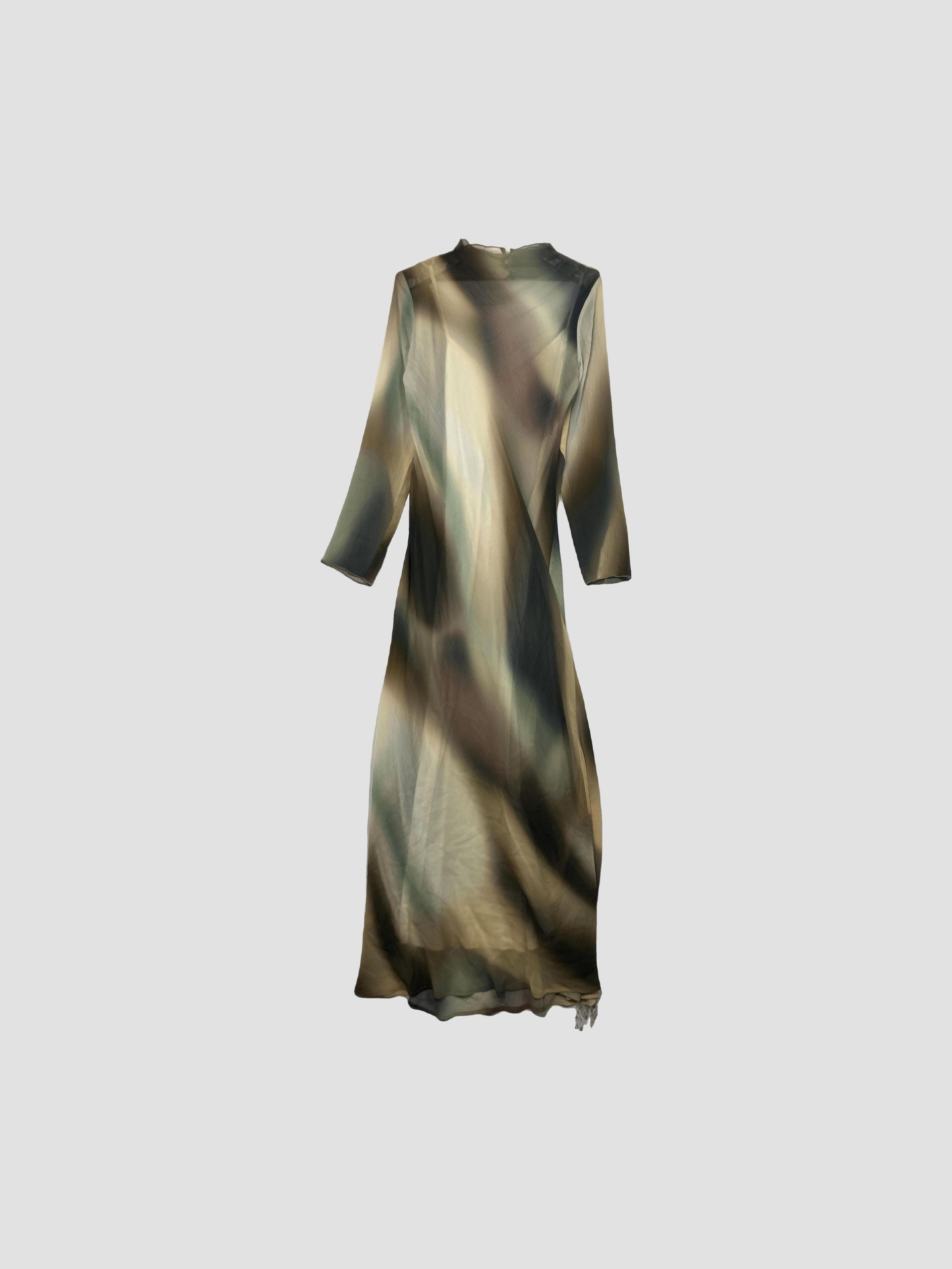 Vestido largo ZARA - Talla L (VOP01106401)-0