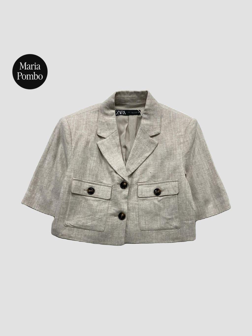 MARIA POMBO Top ZARA - Talla S (VOP00998025)-0