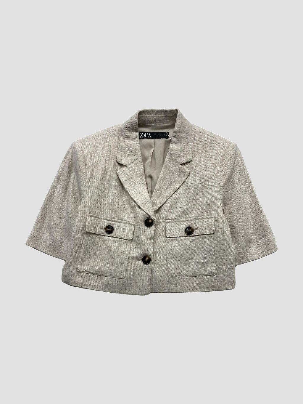 MARIA POMBO Top ZARA - Talla S (VOP00998025)-2