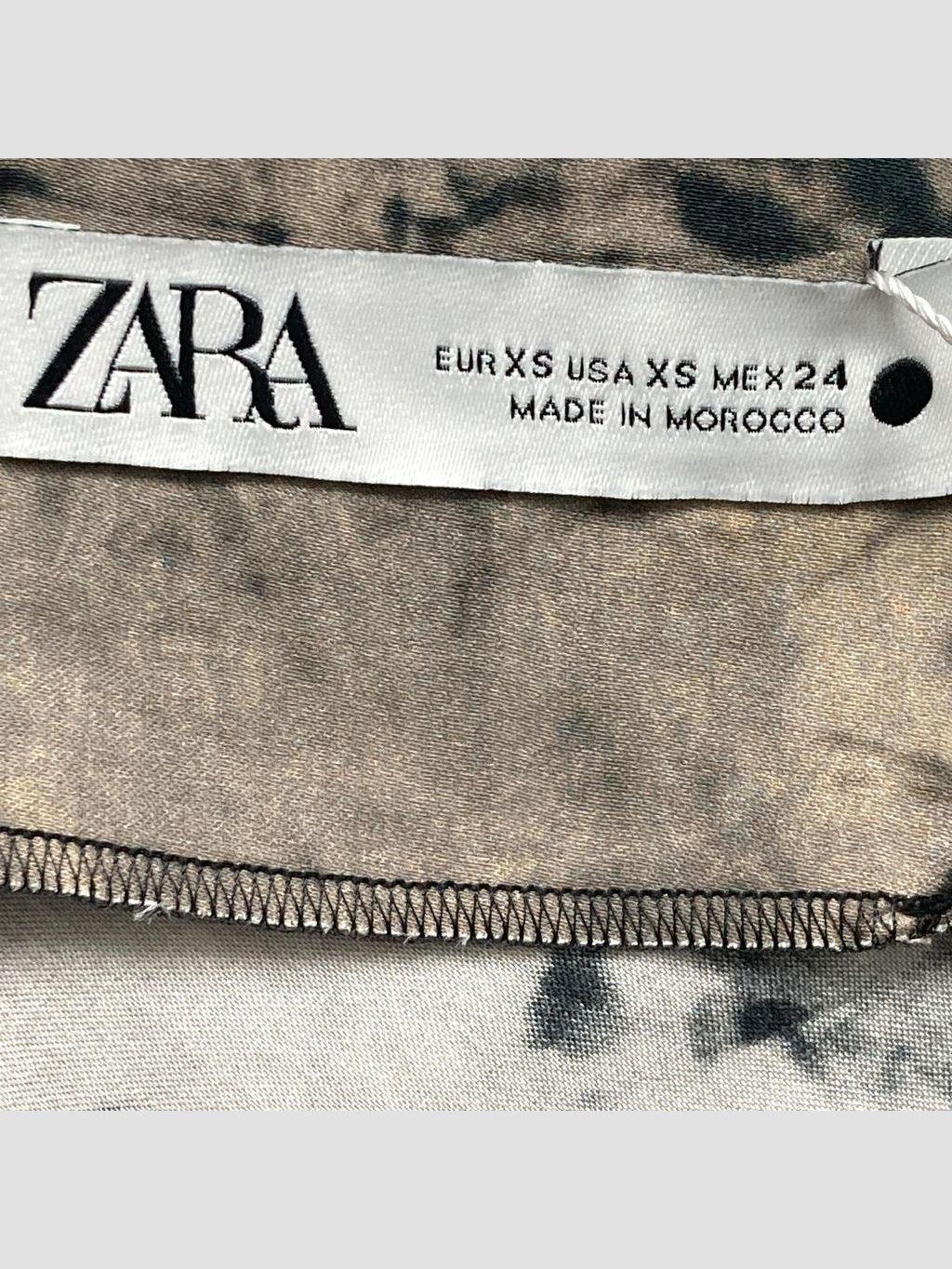 Falda larga ZARA - Talla 34 (VOP01003896)-1