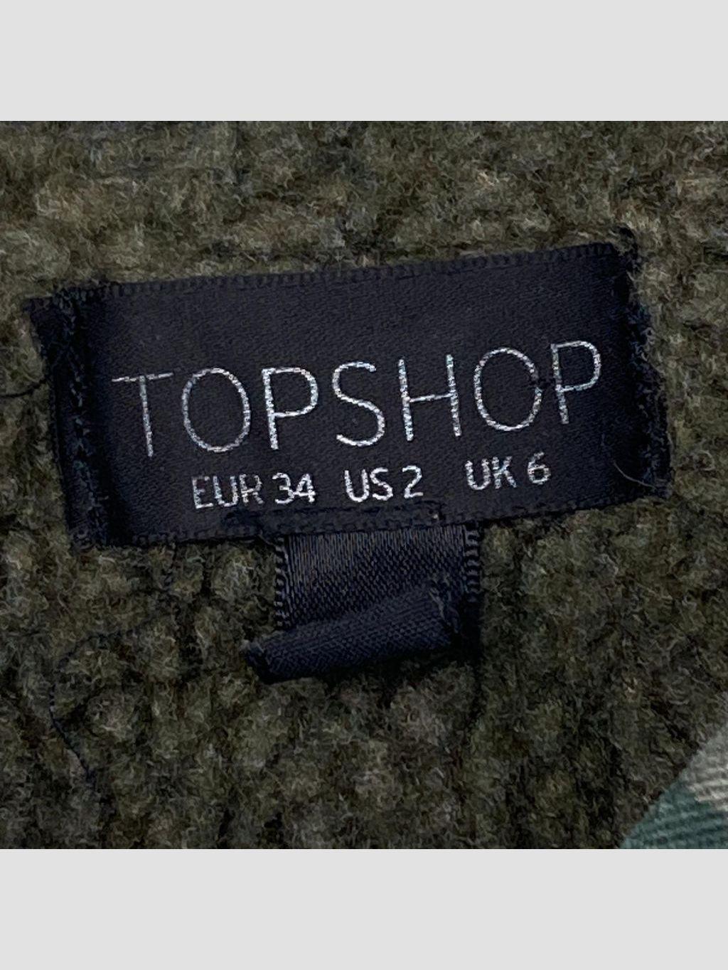 Chaqueta de abrigo TOPSHOP - Talla XS (VOP01215897)-1