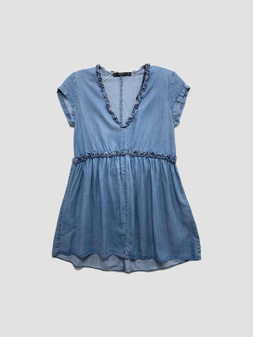 Vestido corto ZARA - Talla XS (VOP01041677)-0