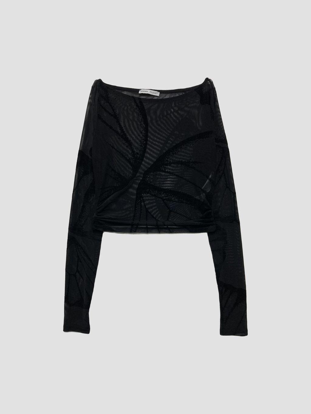 Polera BERSHKA - Talla S (VOP00971357)-0