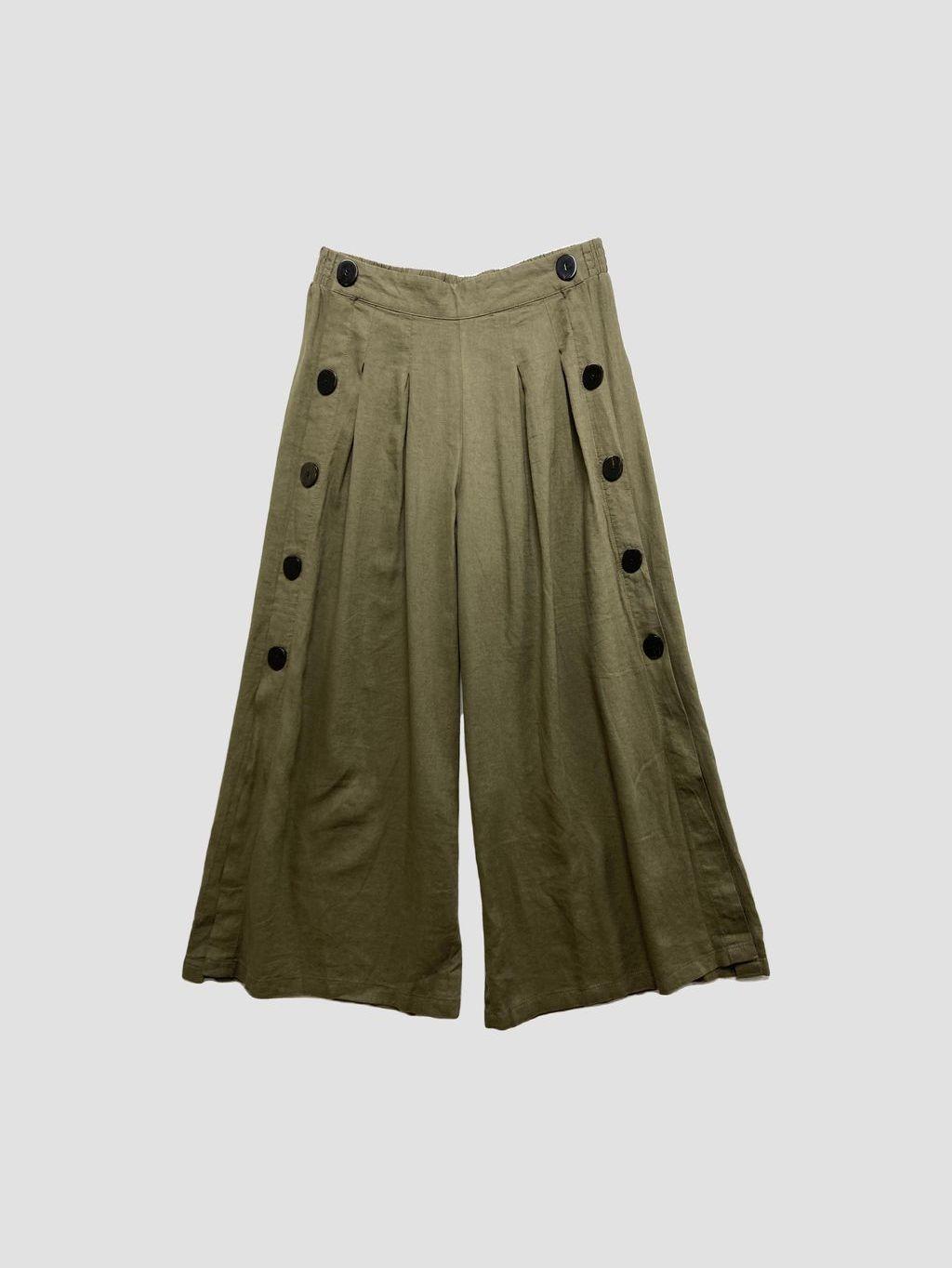 Pantalón palazzo UMBRALE - Talla 34 (VOP01070228)-0