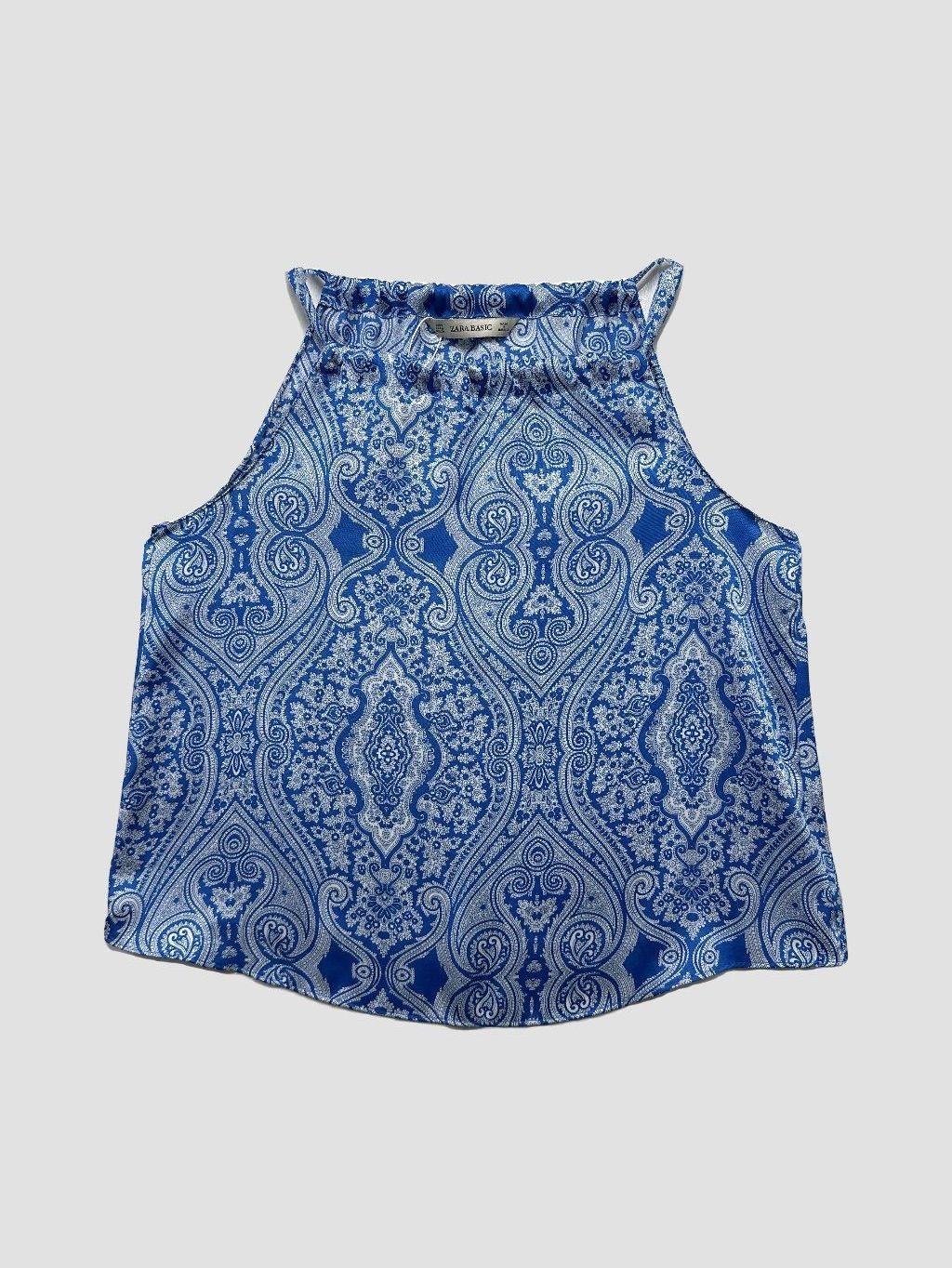 Polera sin mangas ZARA - Talla M (VOP00983062)-0