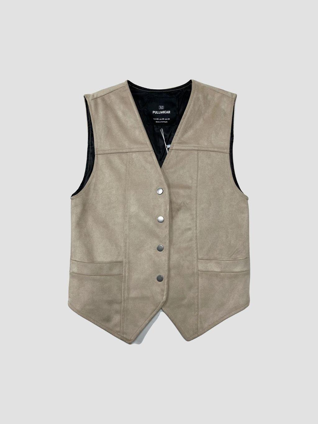 Chaqueta sin mangas PULL&BEAR - Talla XS (VOP01182250)-0