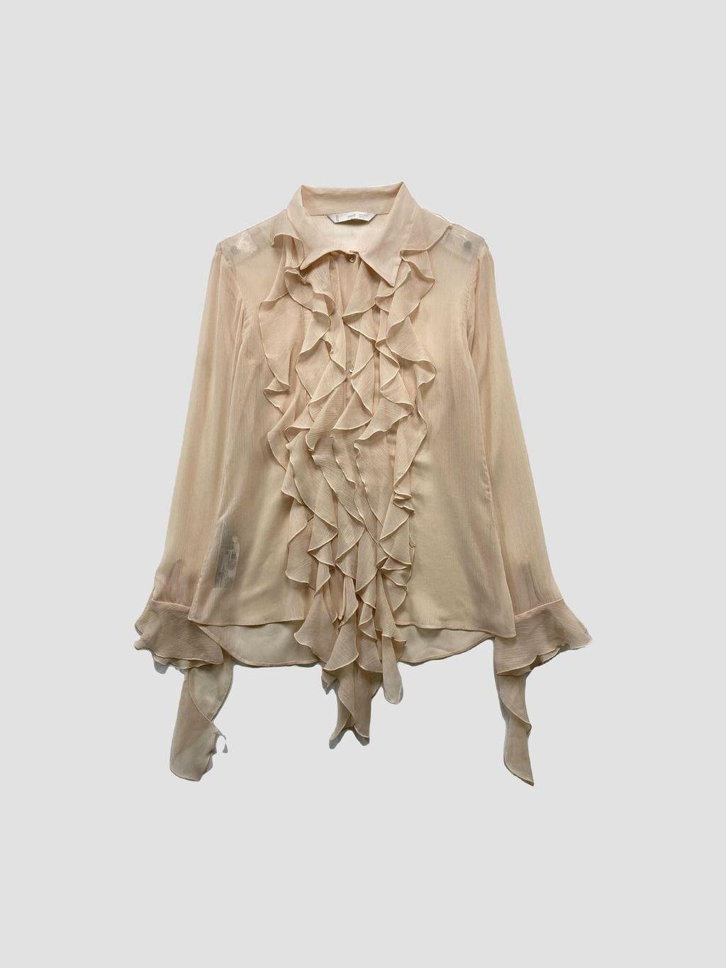 MARIA POMBO Camisa MANGO - Talla S (VOP00998057)-4