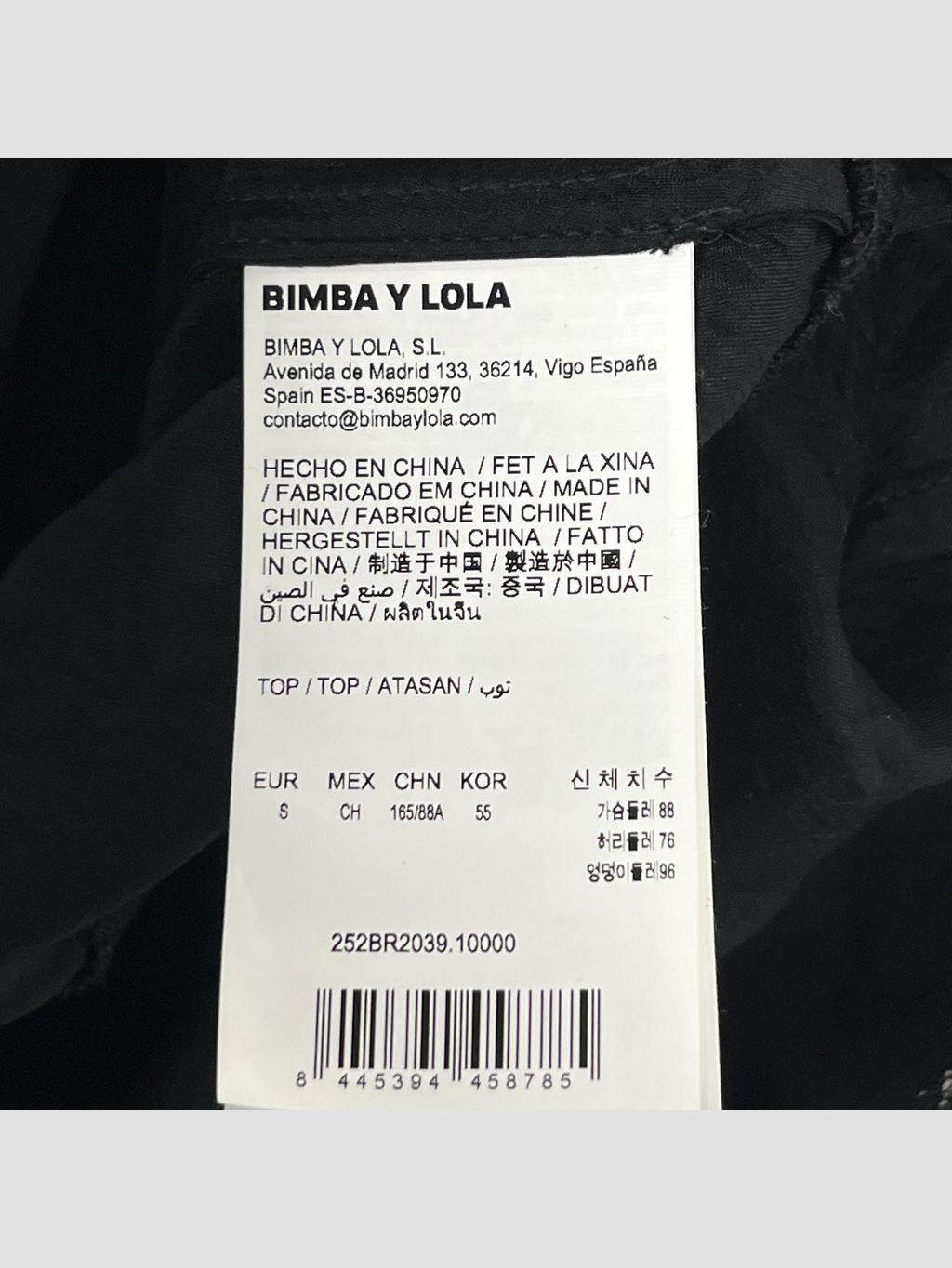 Polera sin mangas BIMBA Y LOLA - Talla S (VOP01170127)-3