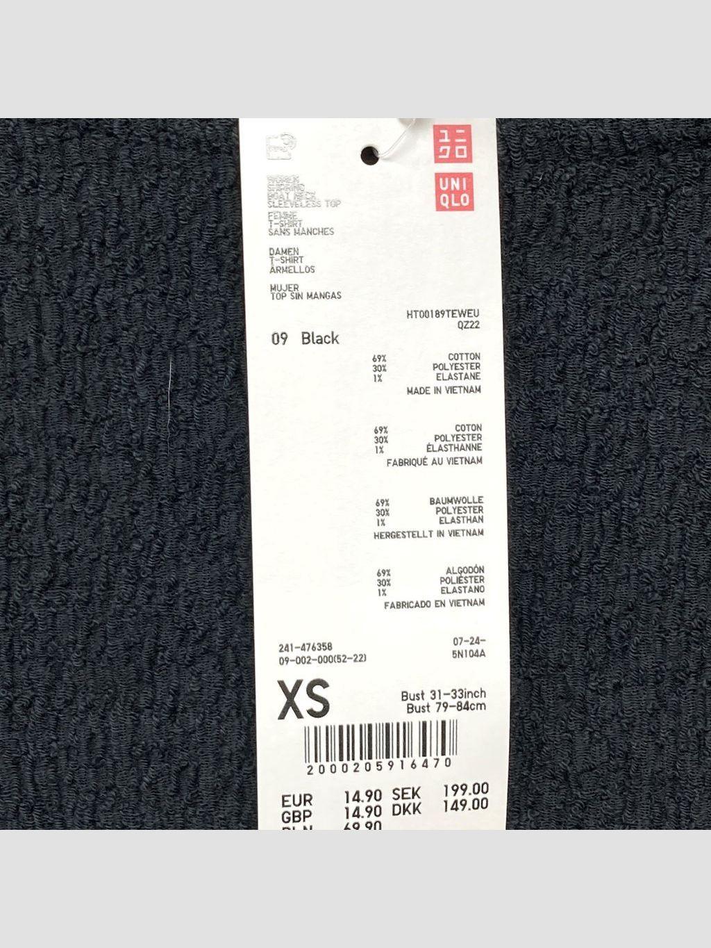 Polera sin mangas UNIQLO - Talla XS (VOP01044582)-2