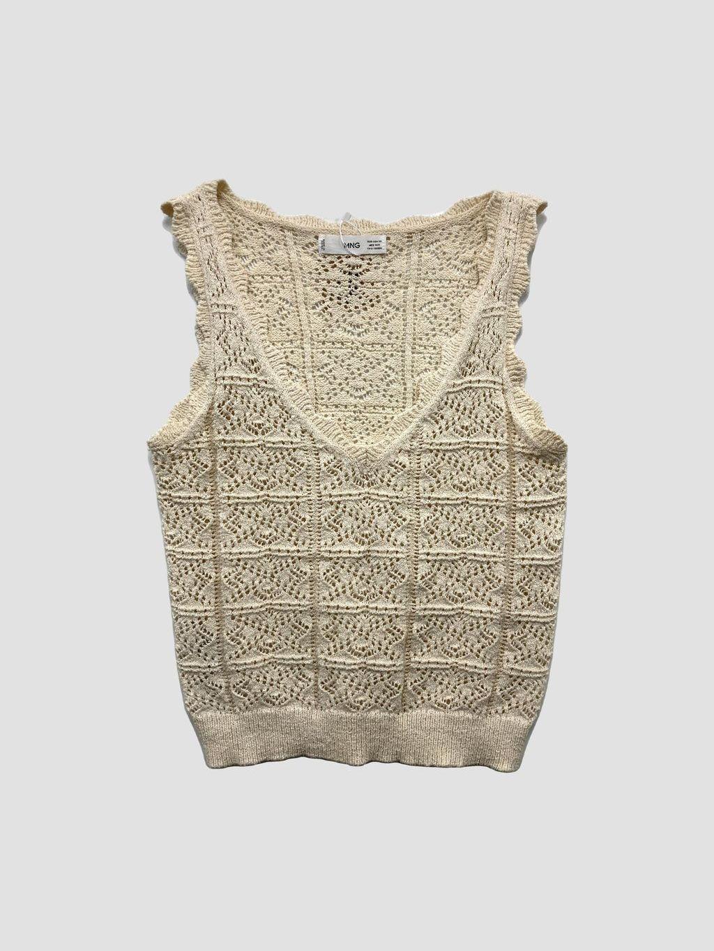 Chaleco sin mangas MANGO - Talla XS (VOP01046337)-0