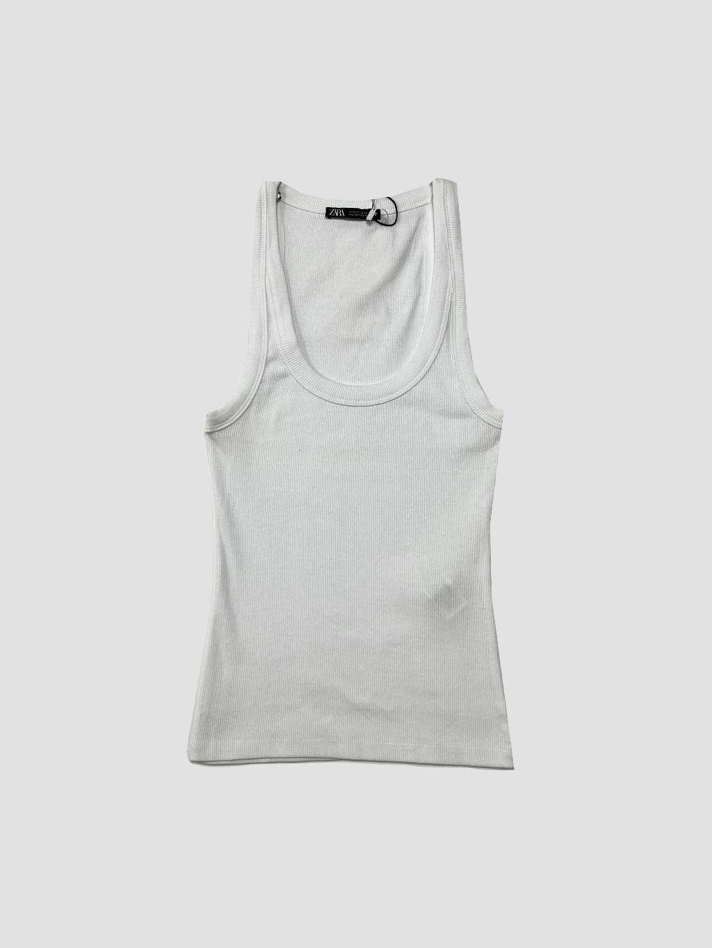Polera sin mangas ZARA - Talla S (VOP01101788)-0