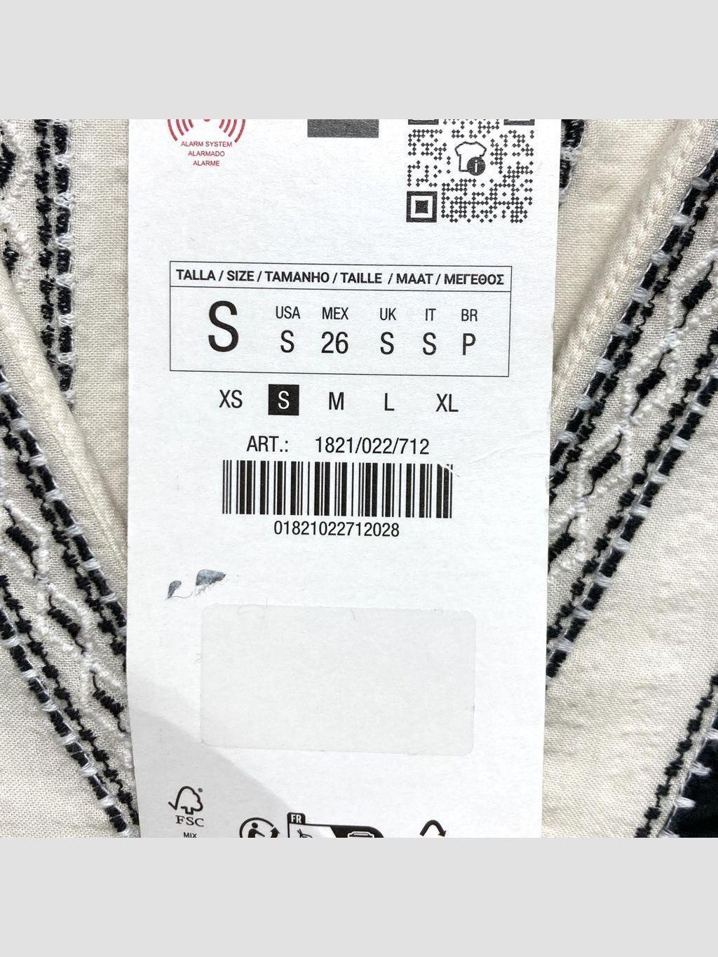 Vestido corto ZARA - Talla S (VOP01044297)-3