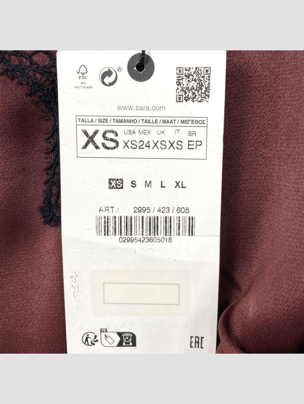 Vestido corto ZARA - Talla XS (VOP01097607)-2