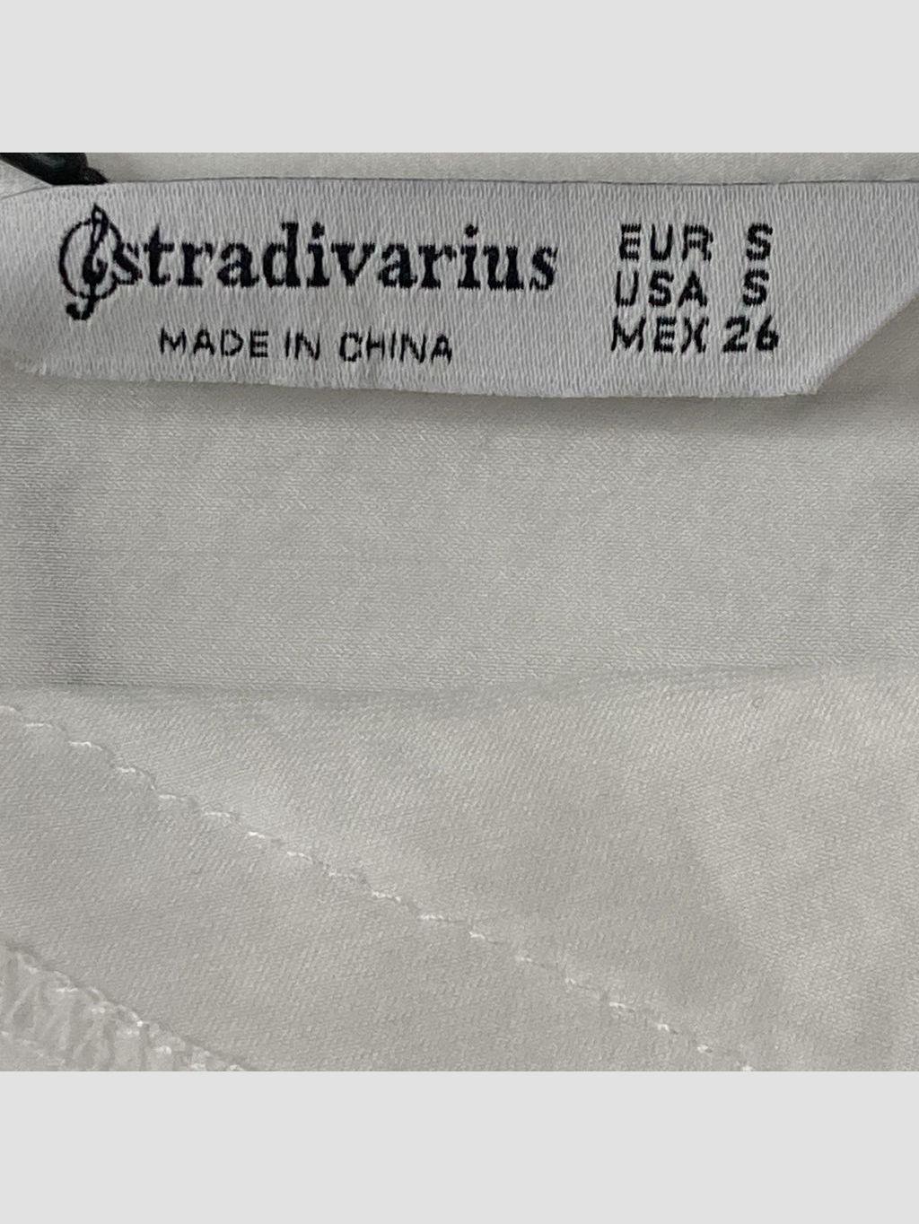 Polera sin mangas STRADIVARIUS - Talla S (VOP01080958)-1