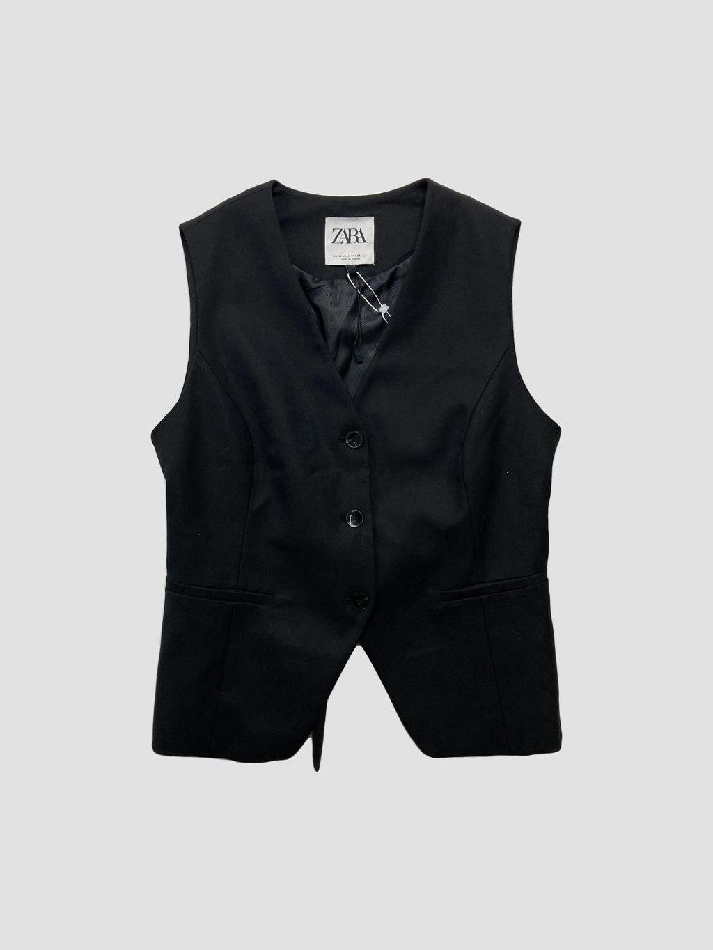 Polera sin mangas ZARA - Talla M (VOP01039531)-0