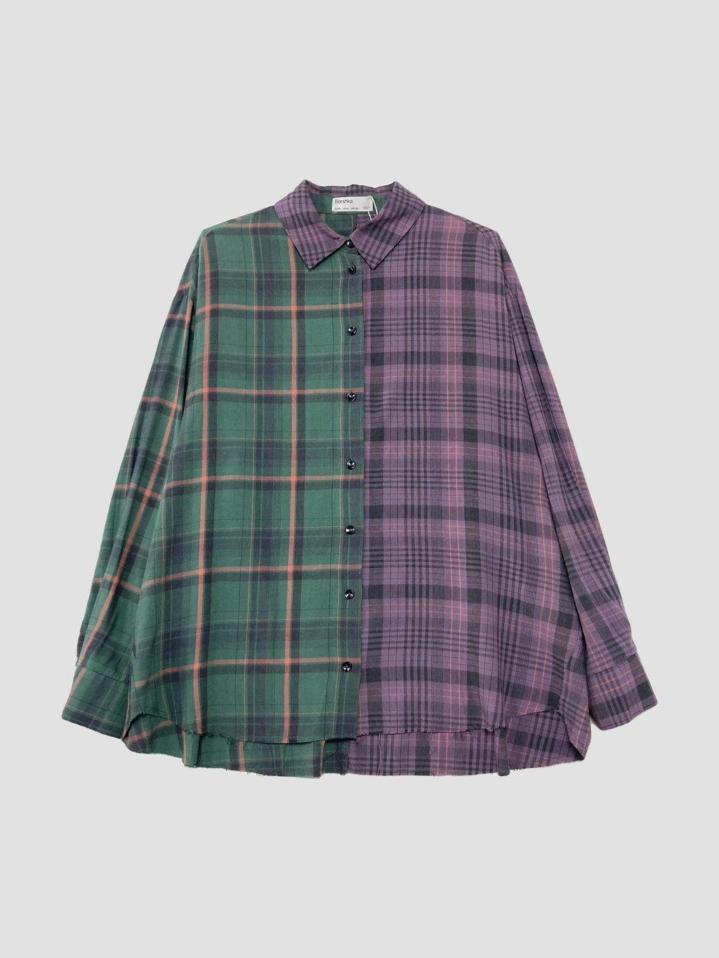 Camisa BERSHKA - Talla S (VOP01084855)-0