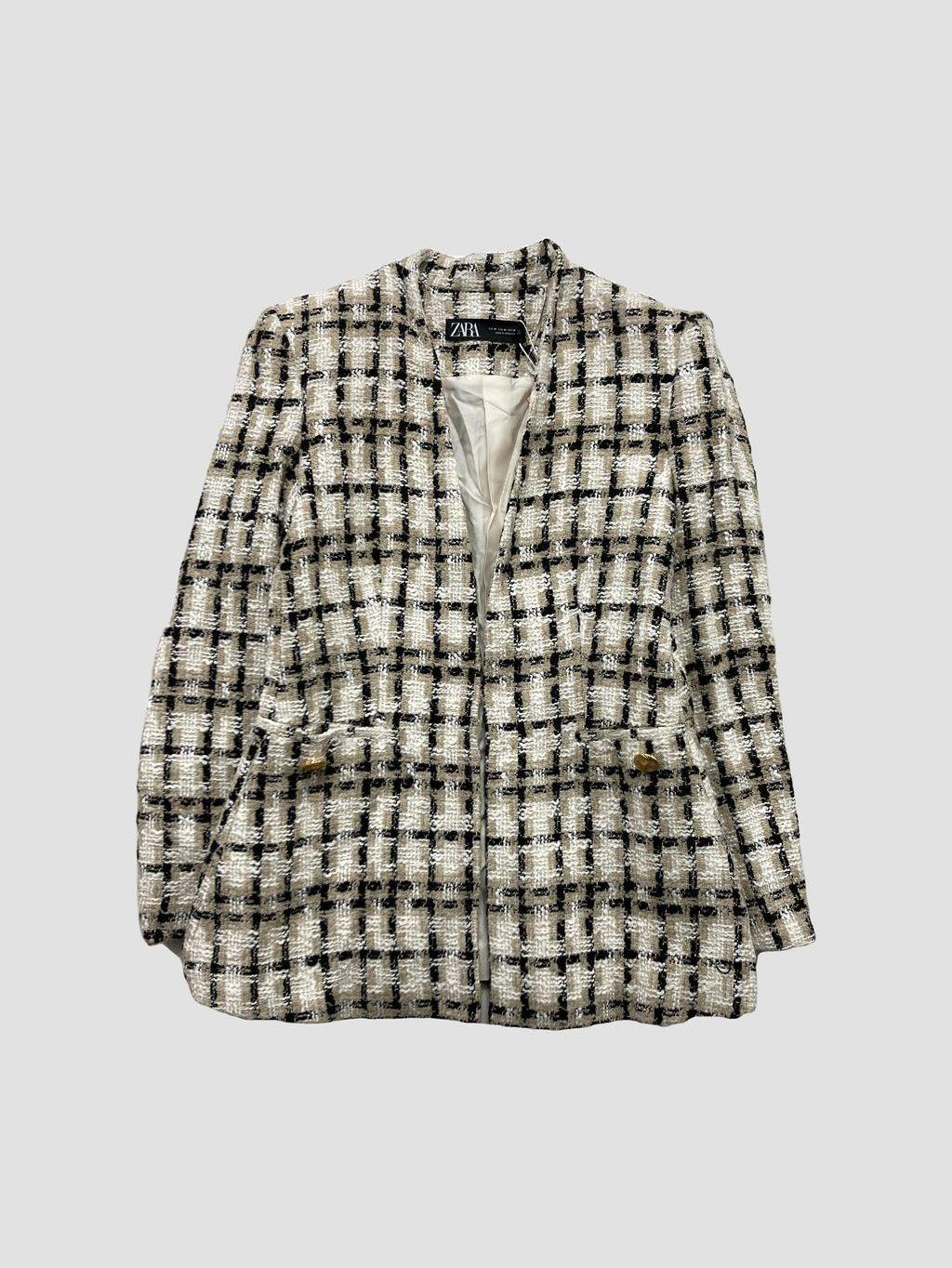 Chaqueta formal ZARA - Talla M (VOP01007011)-0