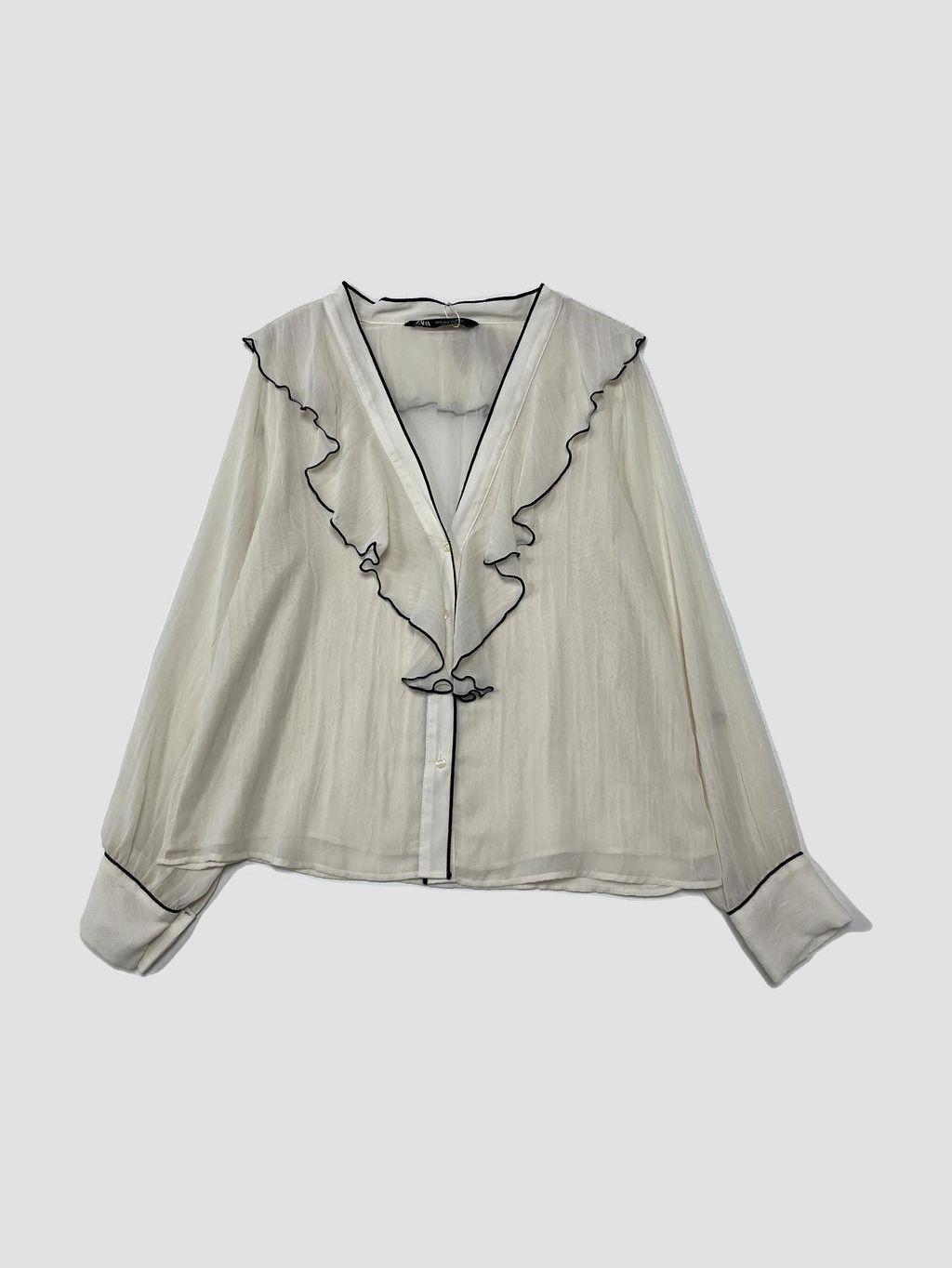 Blusa ZARA - Talla S (VOP01111708)-0