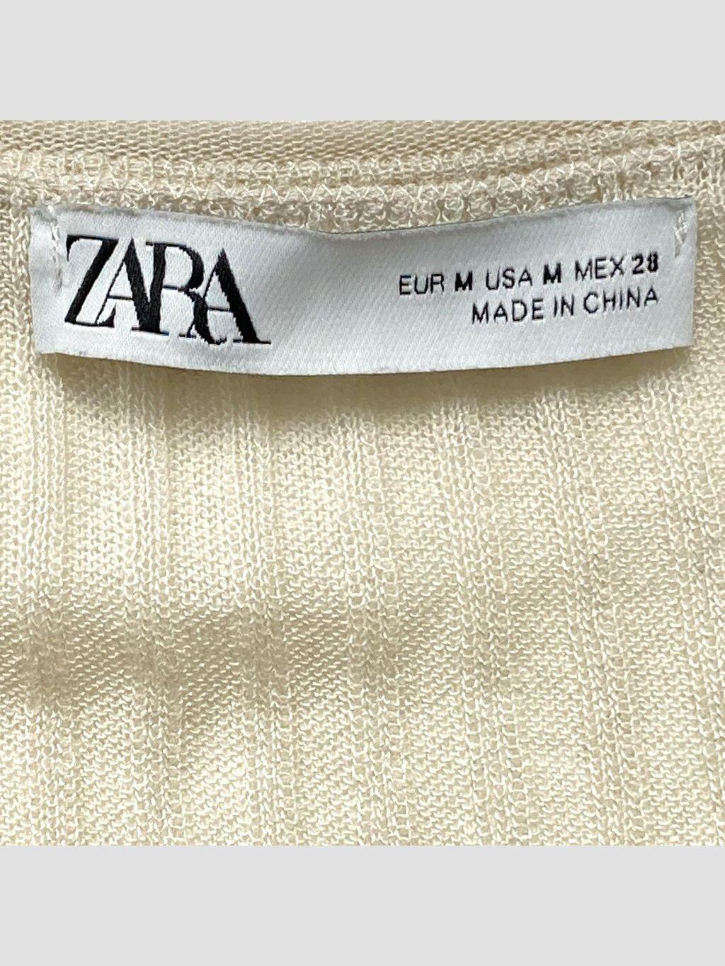 Polera sin mangas ZARA - Talla M (VOP00965496)-1