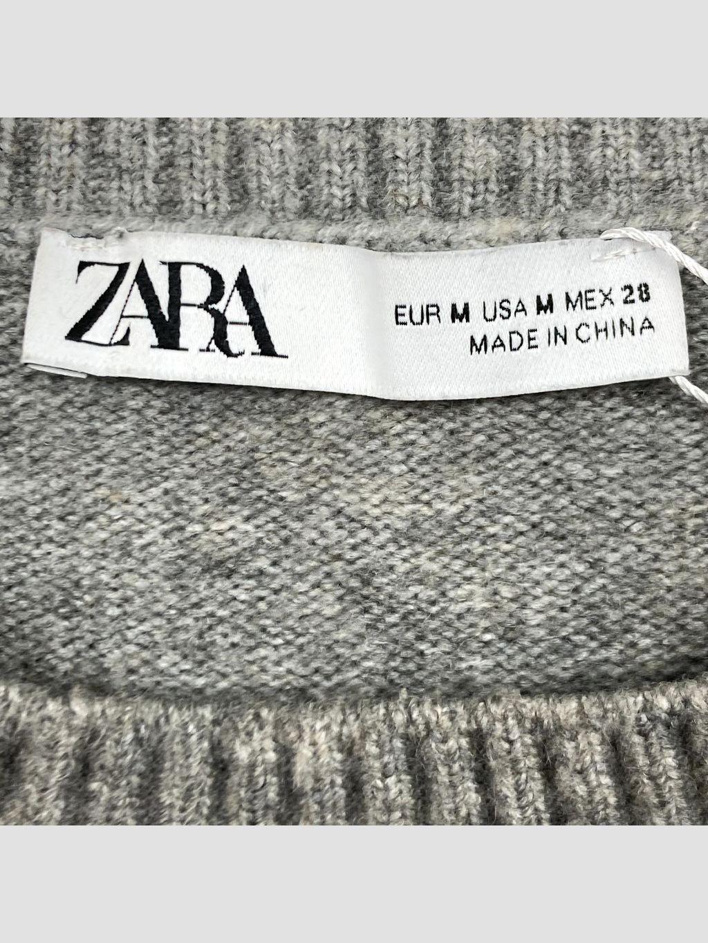 Chaleco sin mangas ZARA - Talla M (VOP01125276)-1