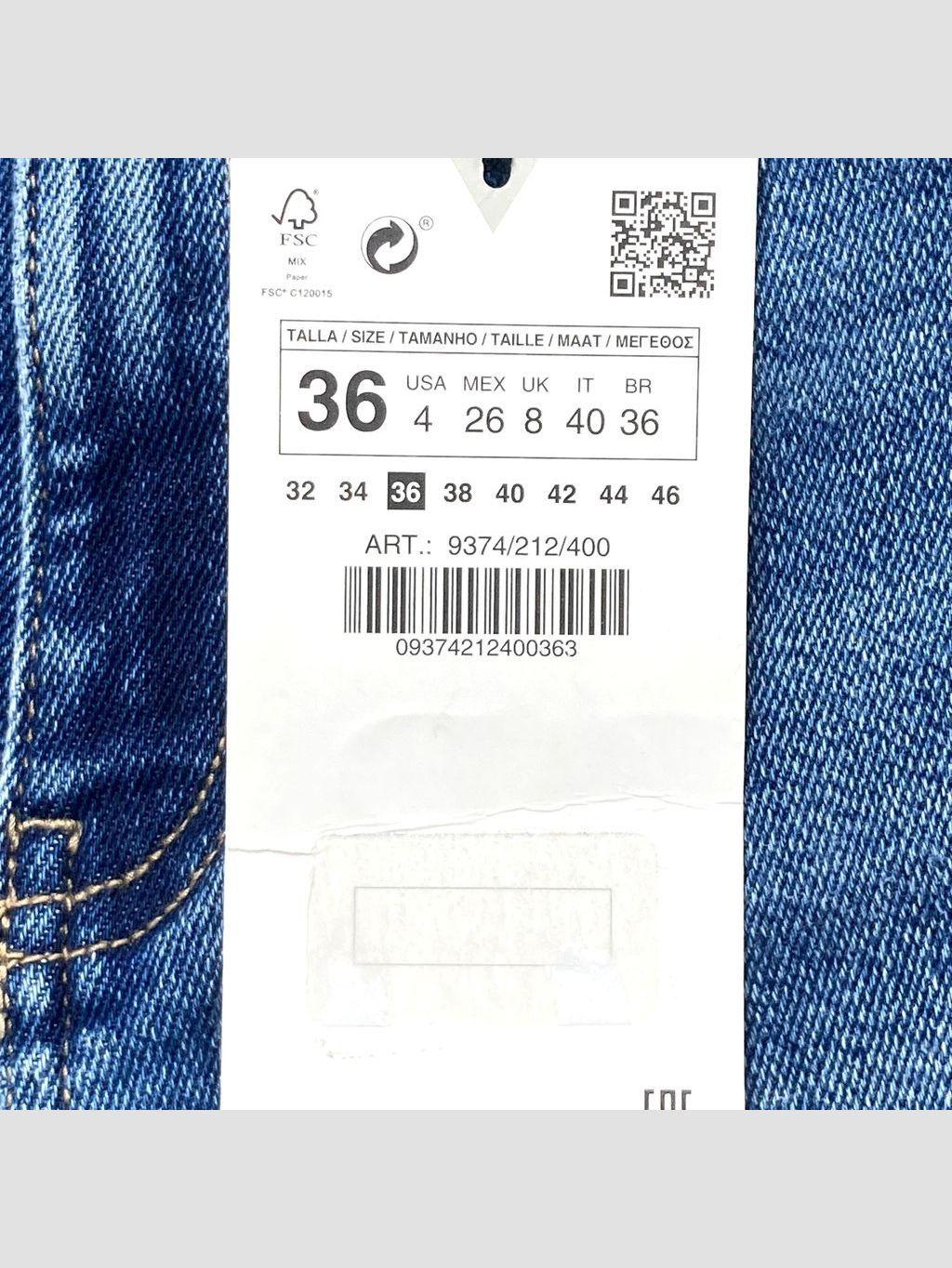 Jean ZARA - Talla 36 (VOP00963272)-5