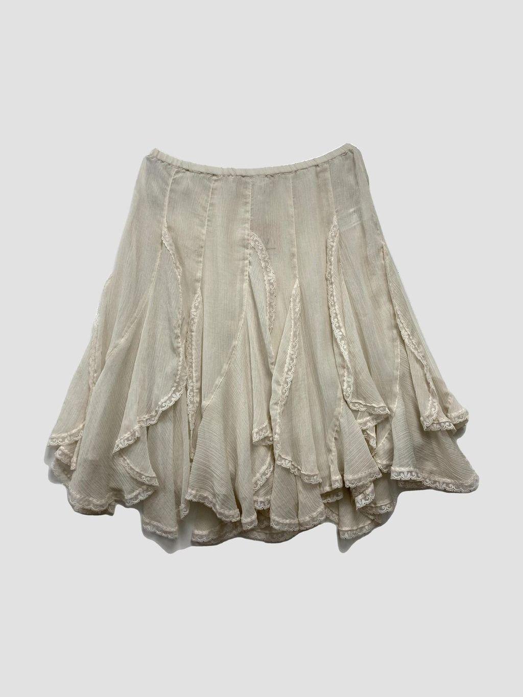 Falda larga ZARA - Talla 36 (VOP01067373)-0