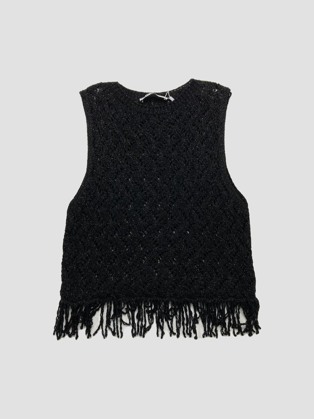 Polera sin mangas ZARA - Talla M (VOP01064021)-0