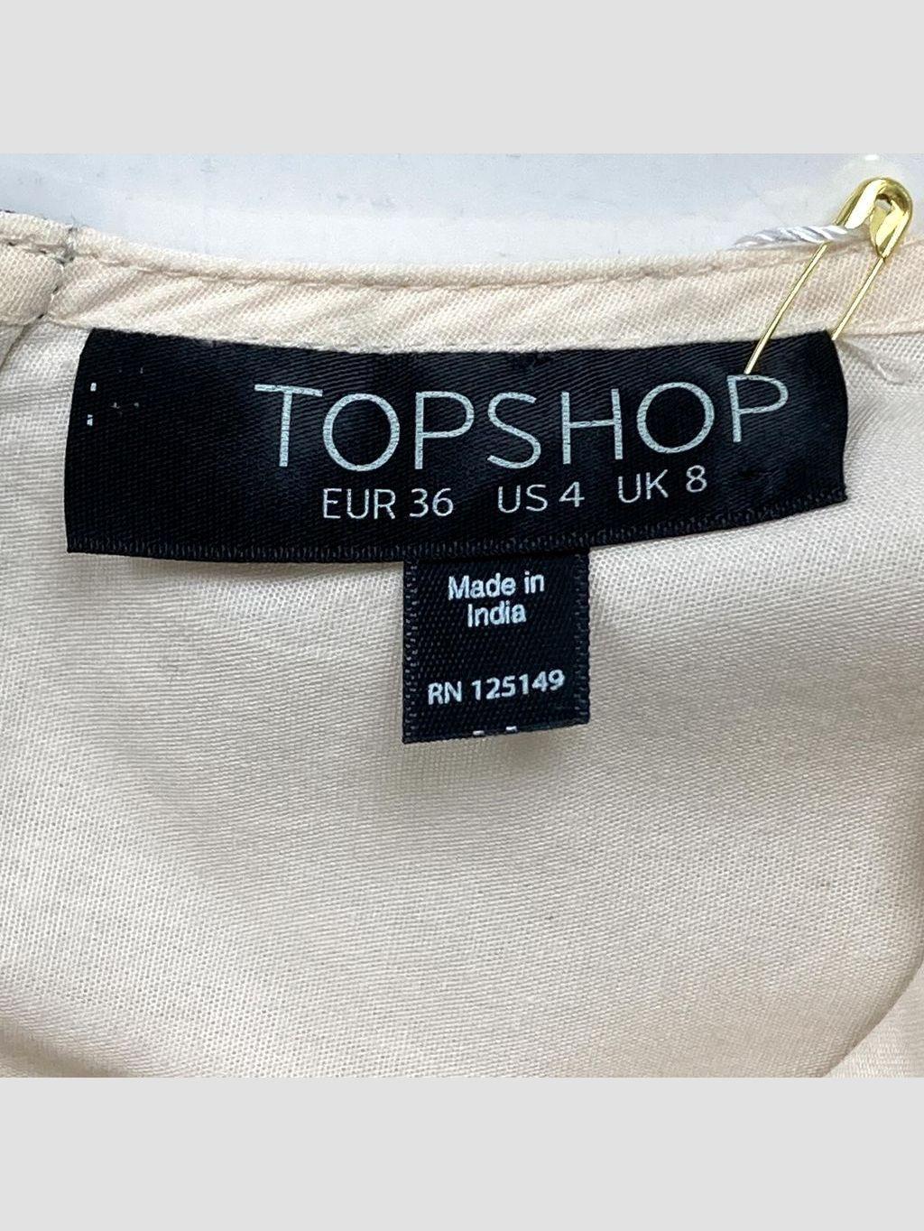 Vestido corto TOPSHOP - Talla S (VOP01064982)-1