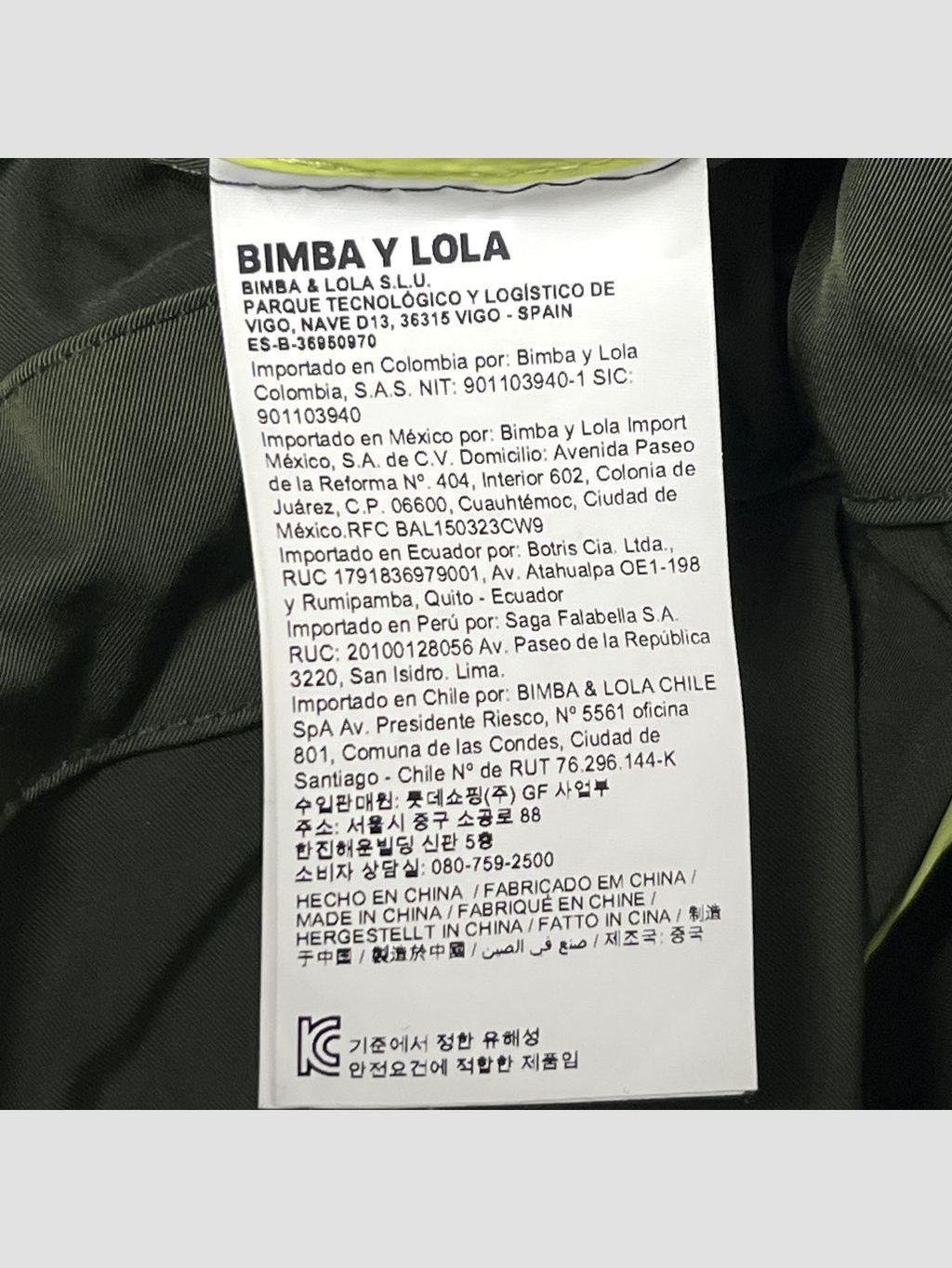 Chaqueta de abrigo BIMBA Y LOLA - Talla M (VOP01179884)-4