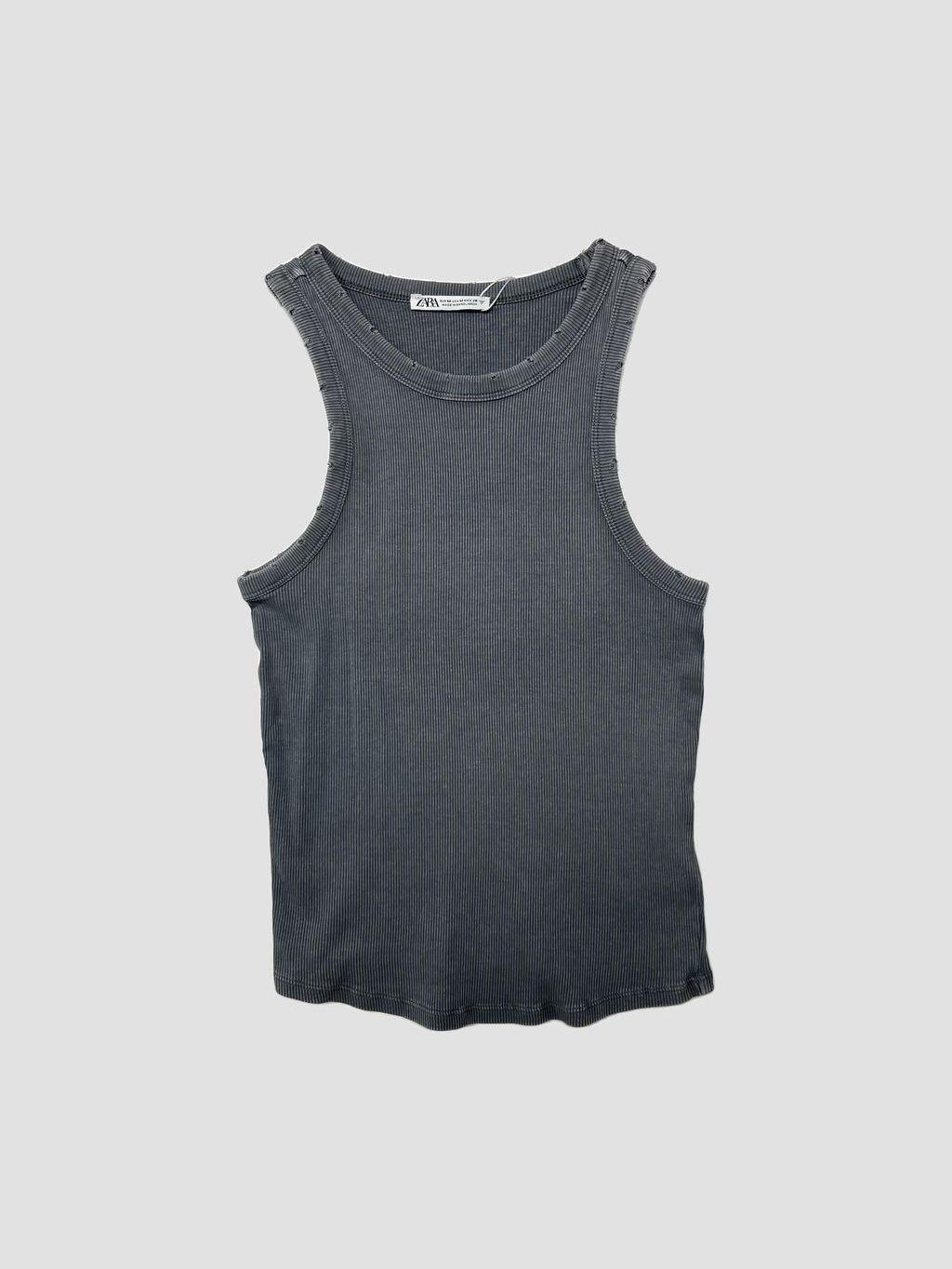 Polera sin mangas ZARA - Talla M (VOP01111252)-0