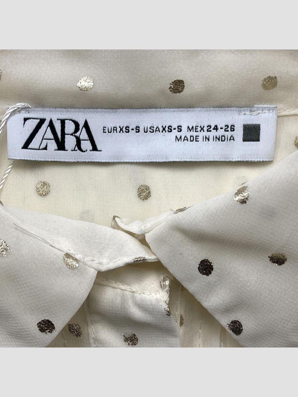 Camisa ZARA - Talla S (VOP01044645)-1